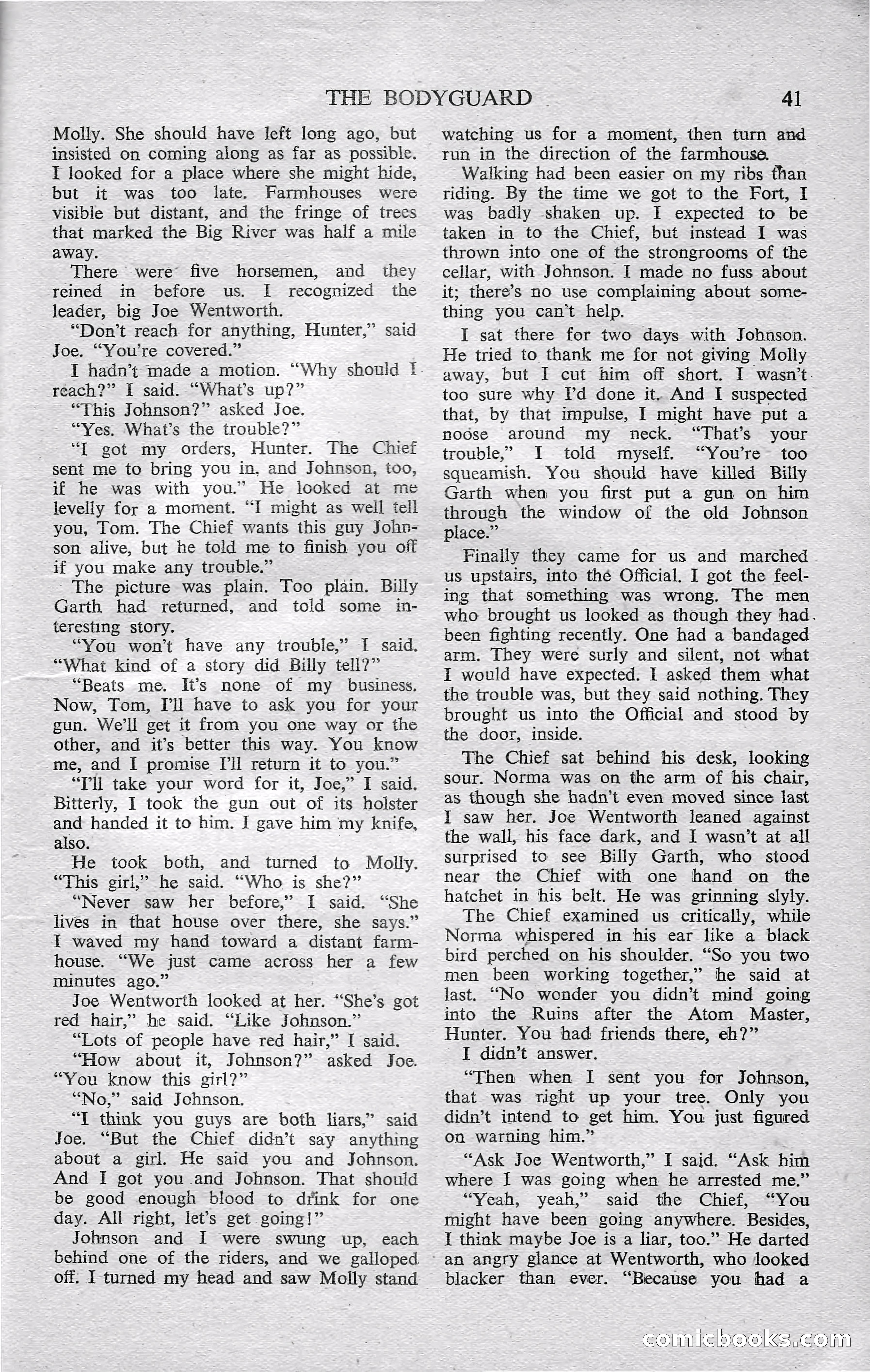 Astounding Science Fiction, February 1952 (British Edition) — page 43 of 68
