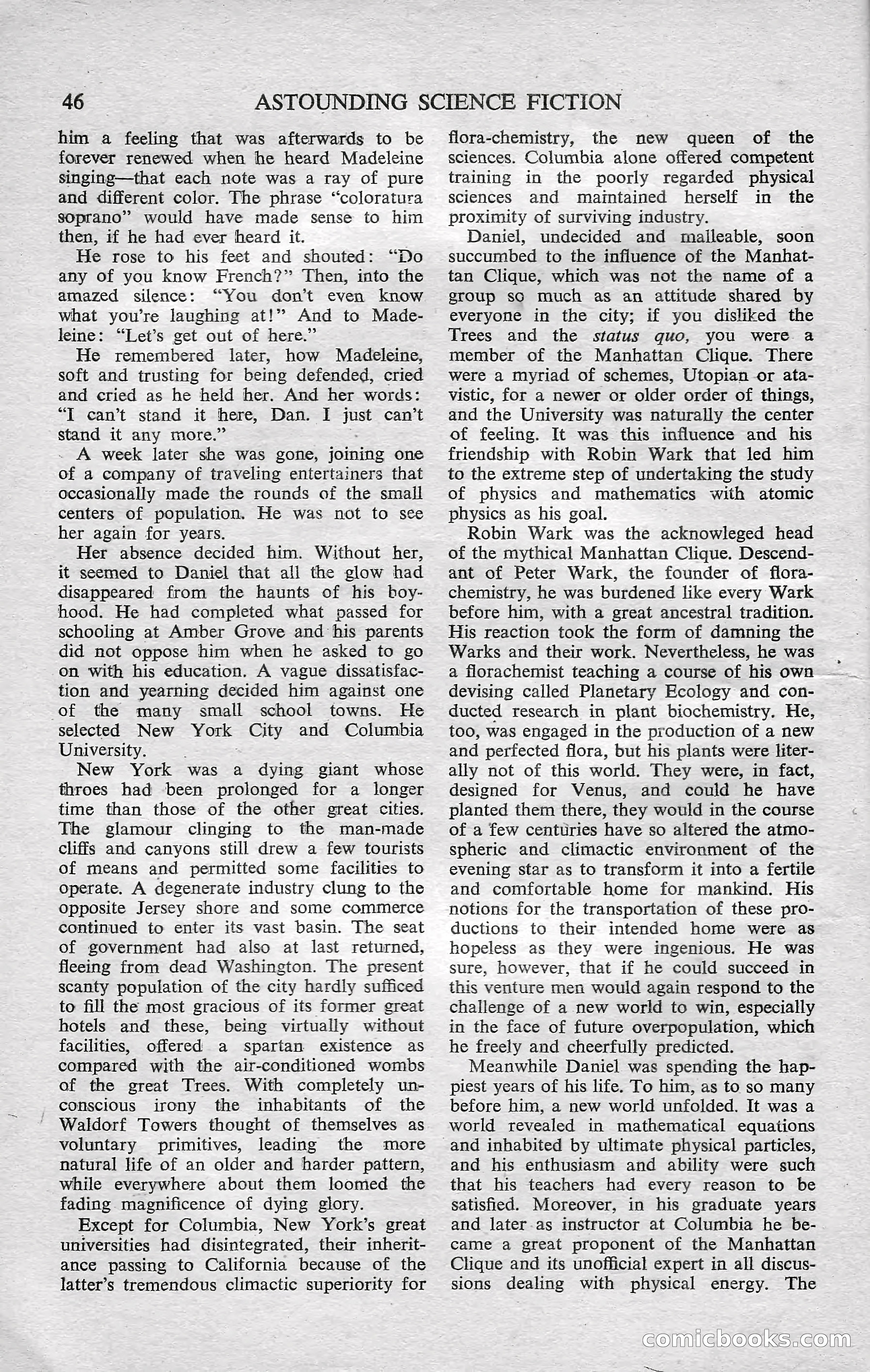 Astounding Science Fiction, February 1952 (British Edition) — page 48 of 68
