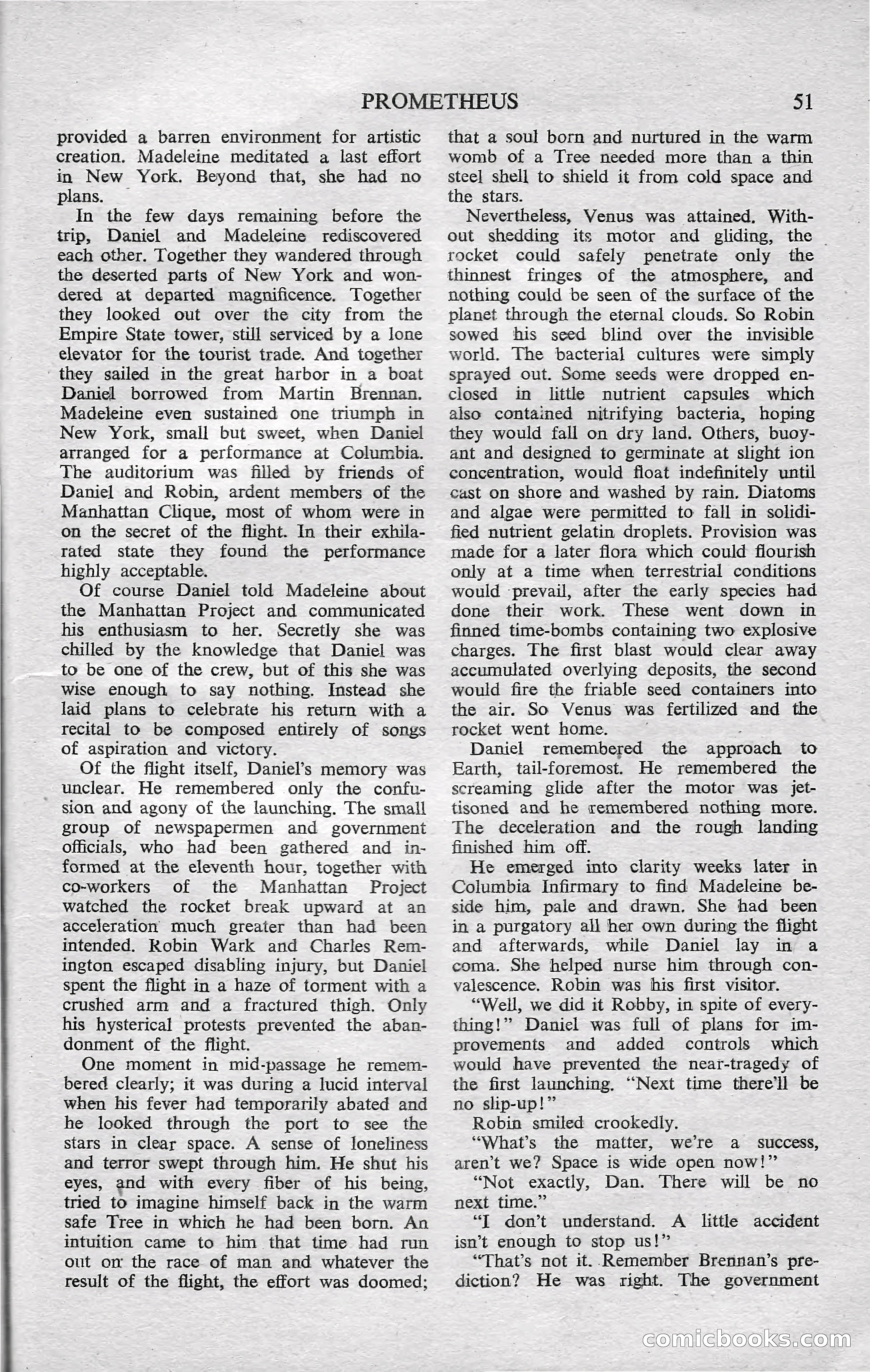 Astounding Science Fiction, February 1952 (British Edition) — page 53 of 68