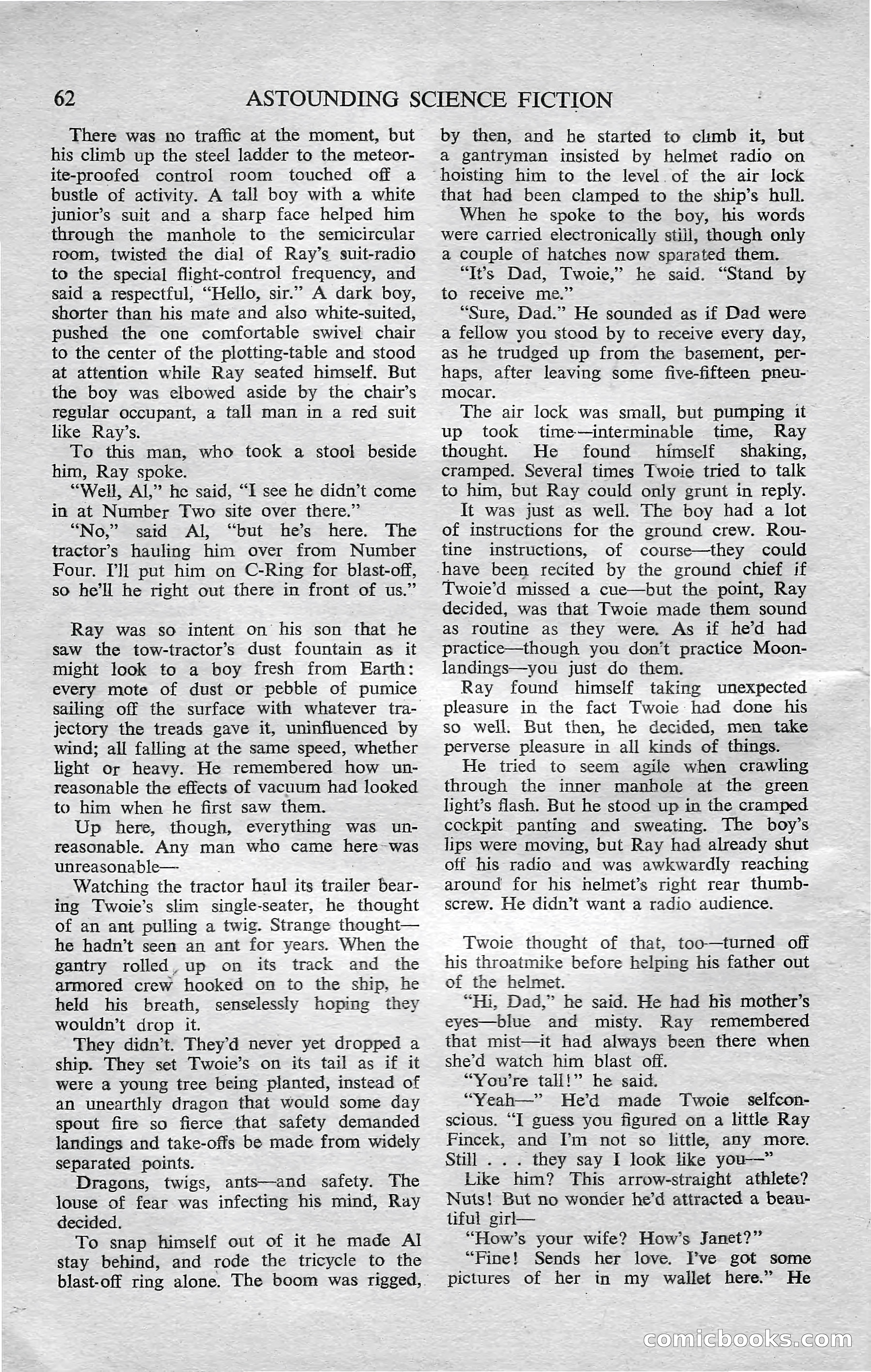 Astounding Science Fiction, February 1952 (British Edition) — page 64 of 68