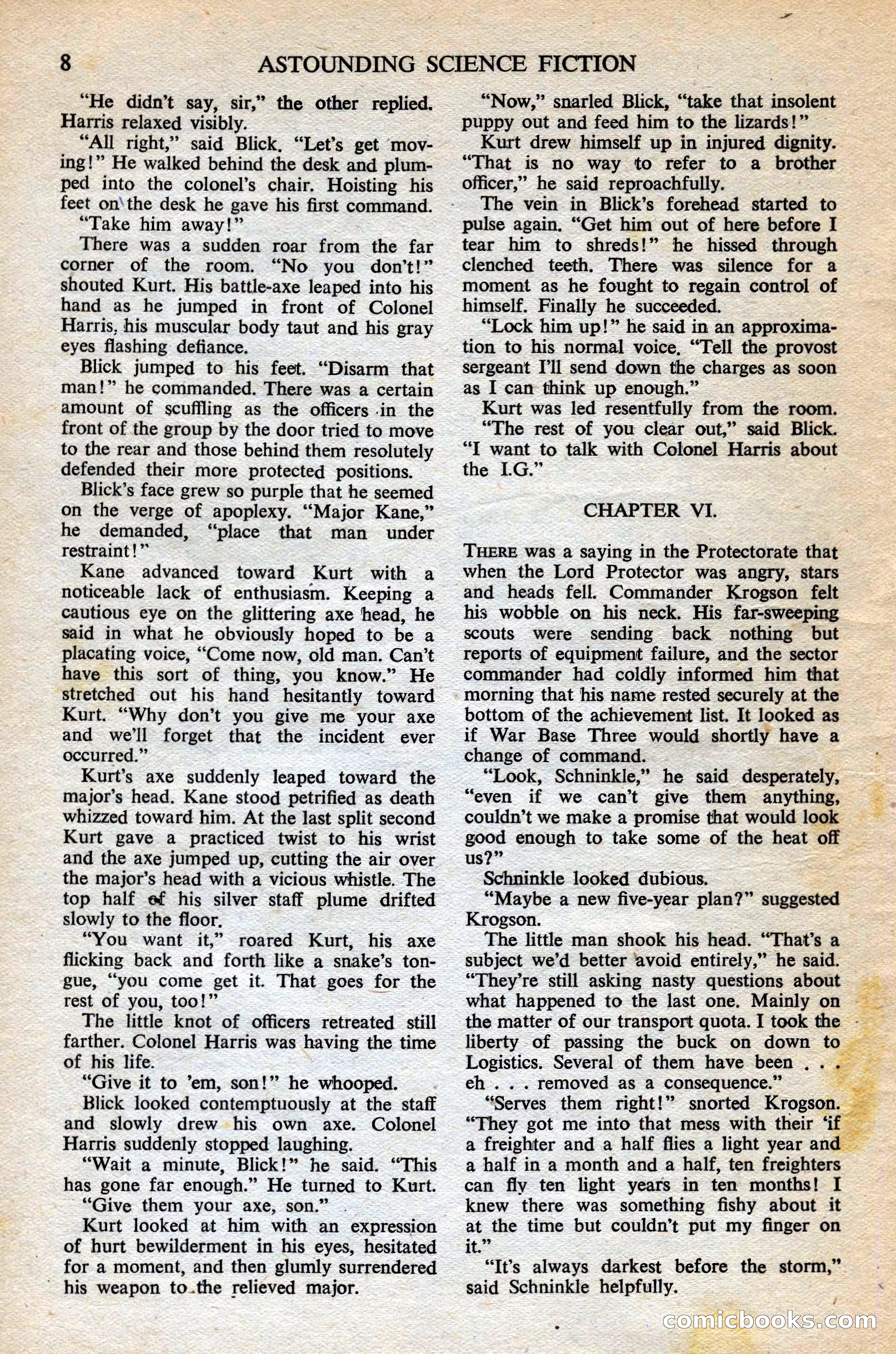 Astounding British Edition, Volume 8, No. 11 — page 10 of 68
