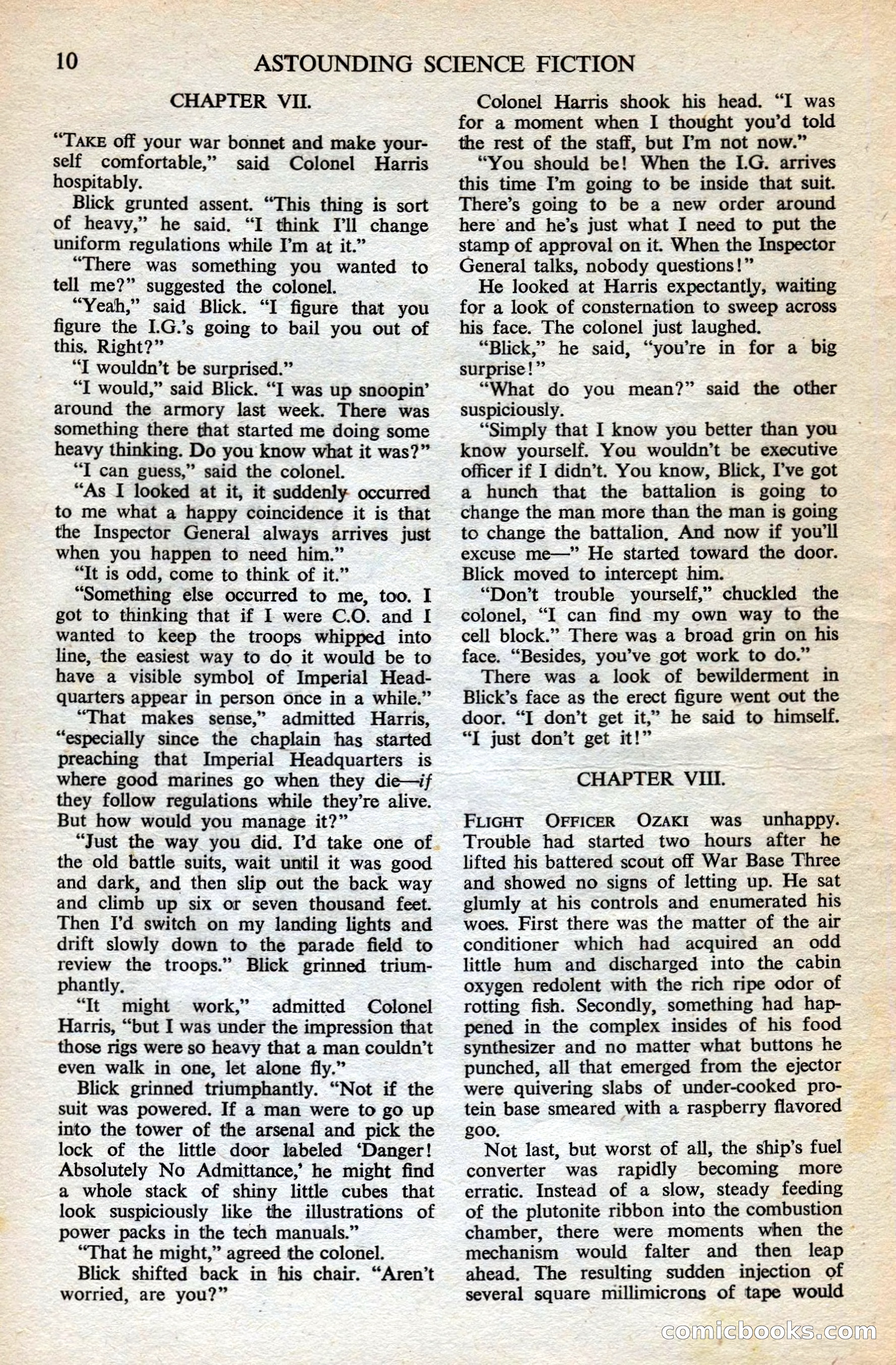 Astounding British Edition, Volume 8, No. 11 — page 12 of 68