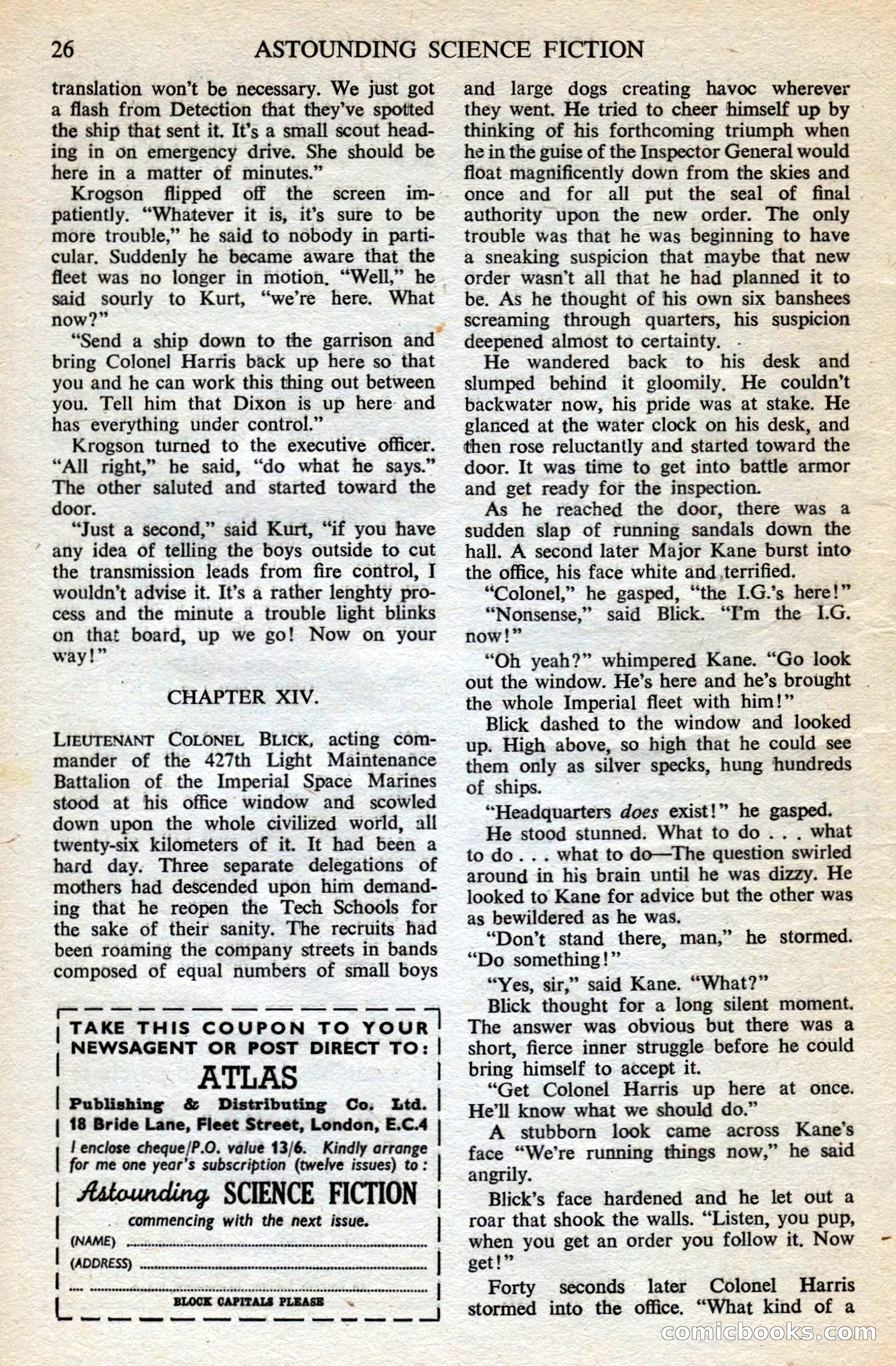 Astounding British Edition, Volume 8, No. 11 — page 28 of 68