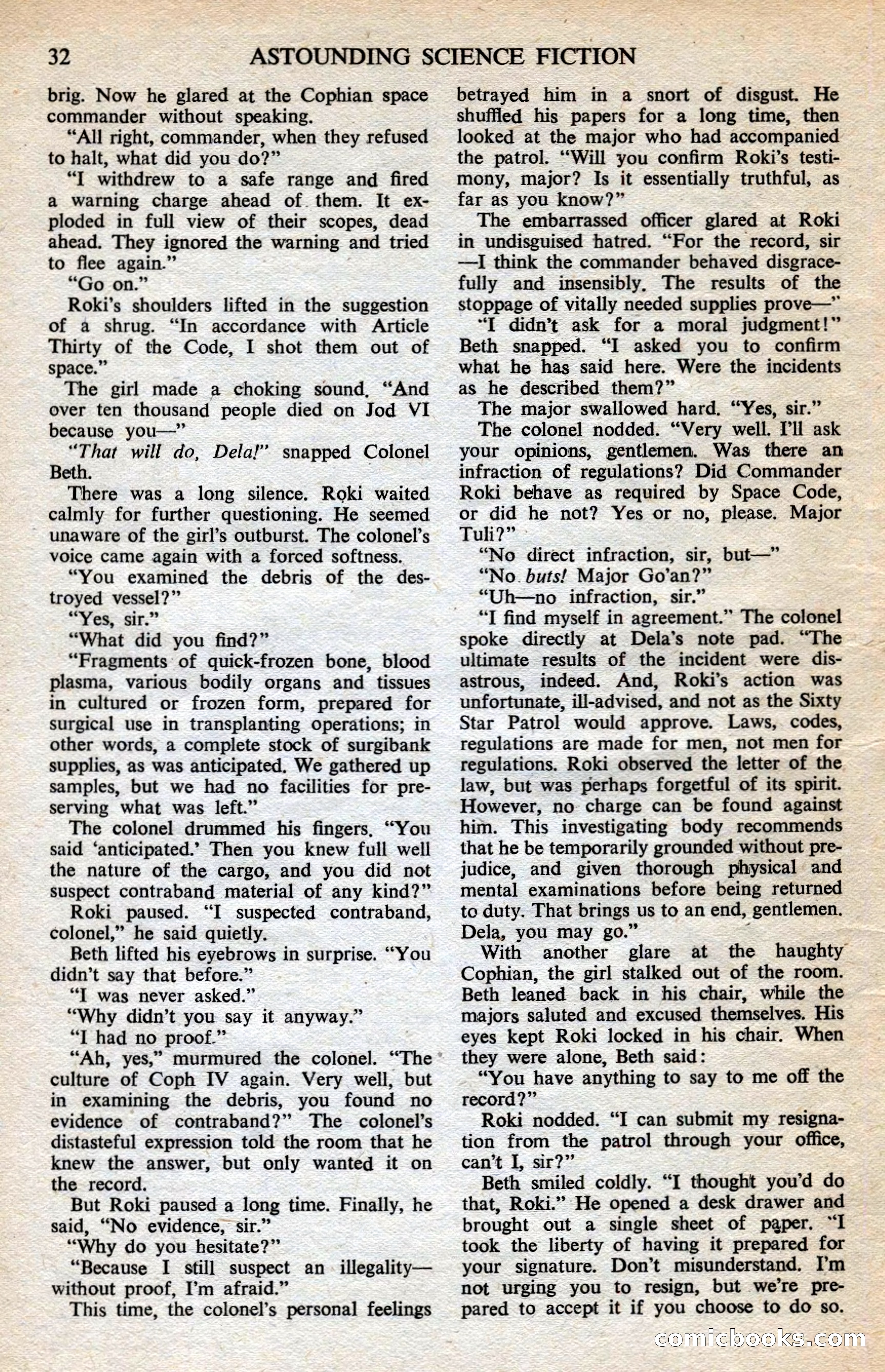Astounding British Edition, Volume 8, No. 11 — page 34 of 68