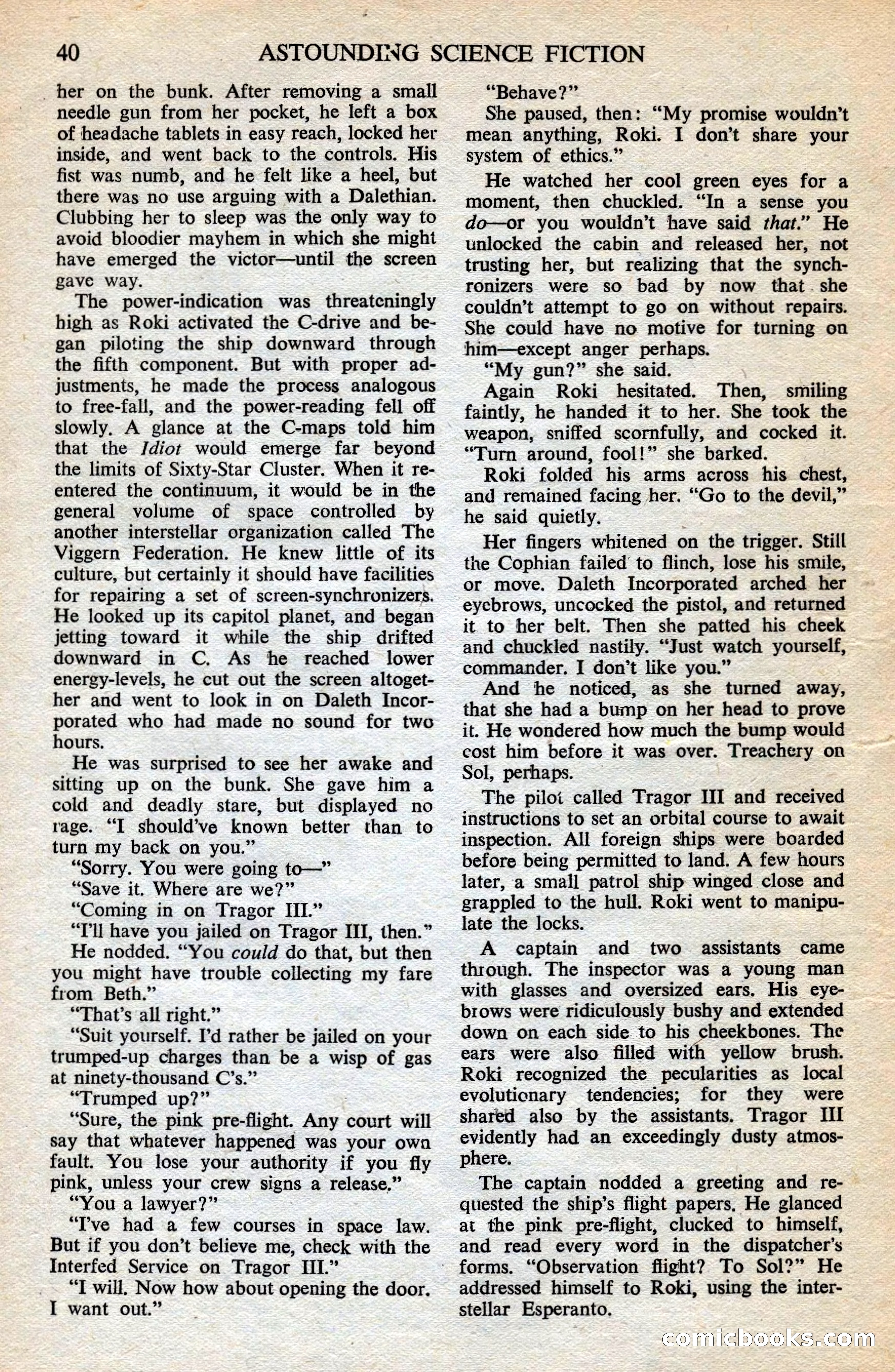Astounding British Edition, Volume 8, No. 11 — page 42 of 68