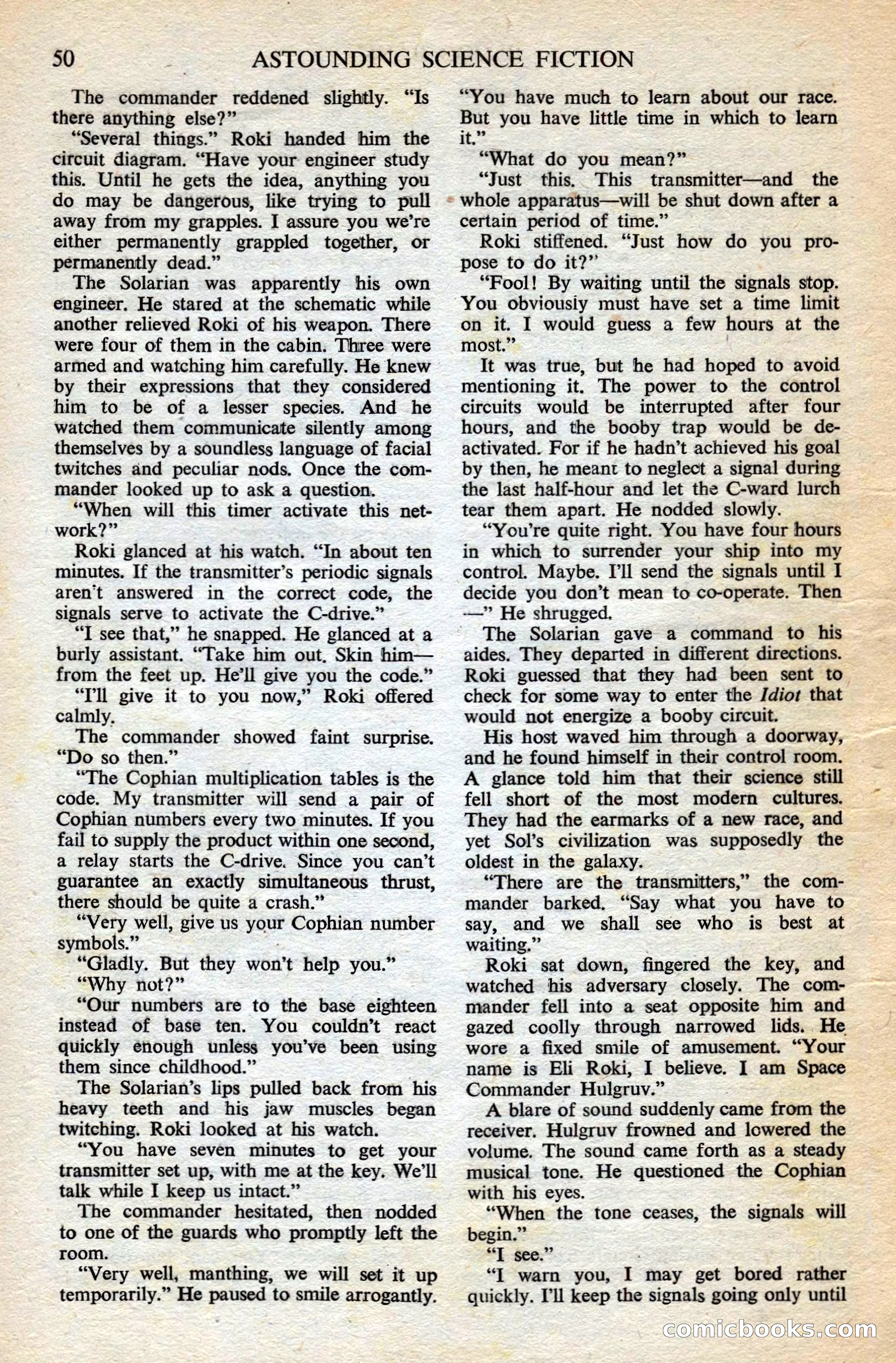 Astounding British Edition, Volume 8, No. 11 — page 52 of 68