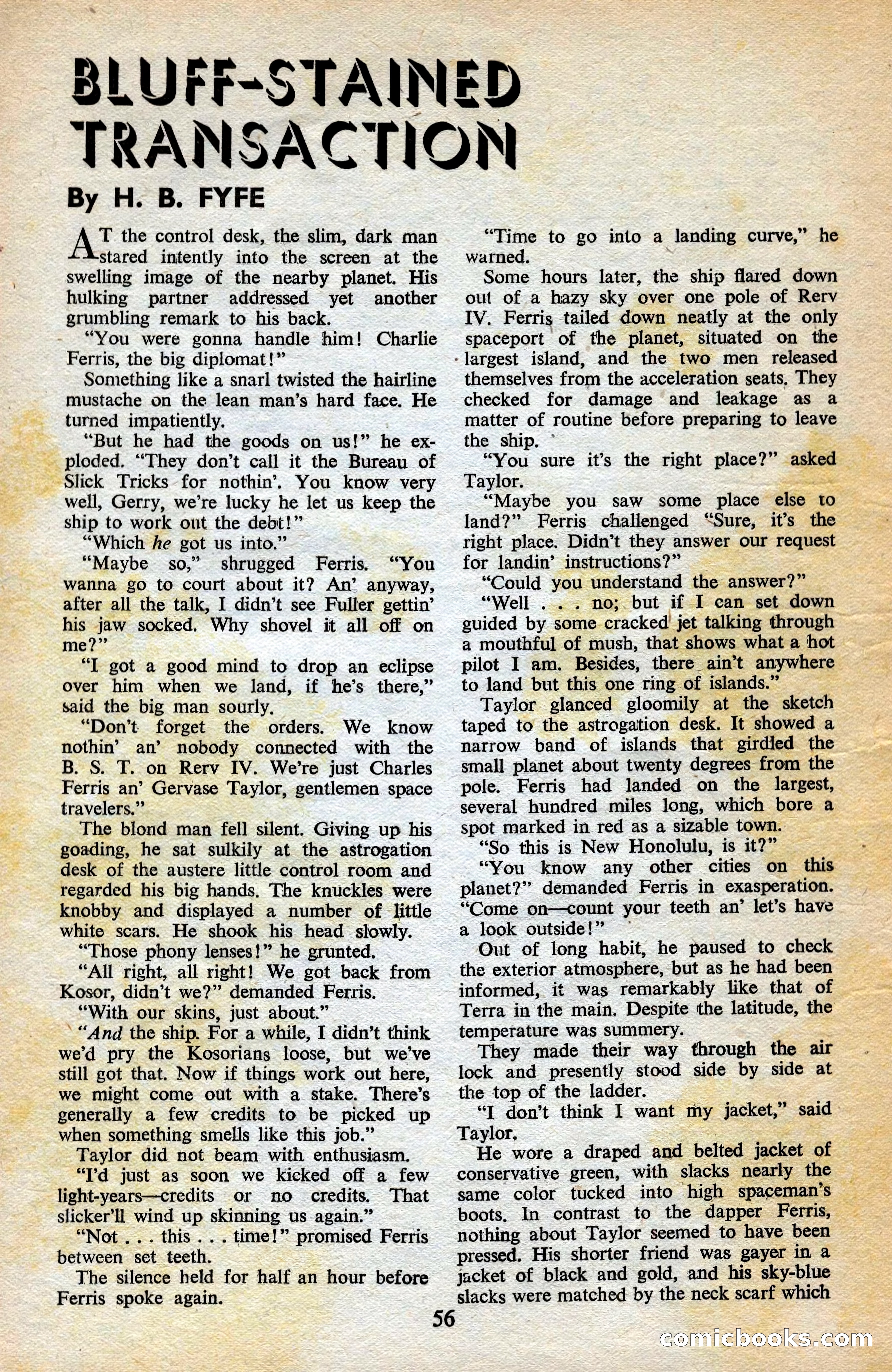 Astounding British Edition, Volume 8, No. 11 — page 58 of 68