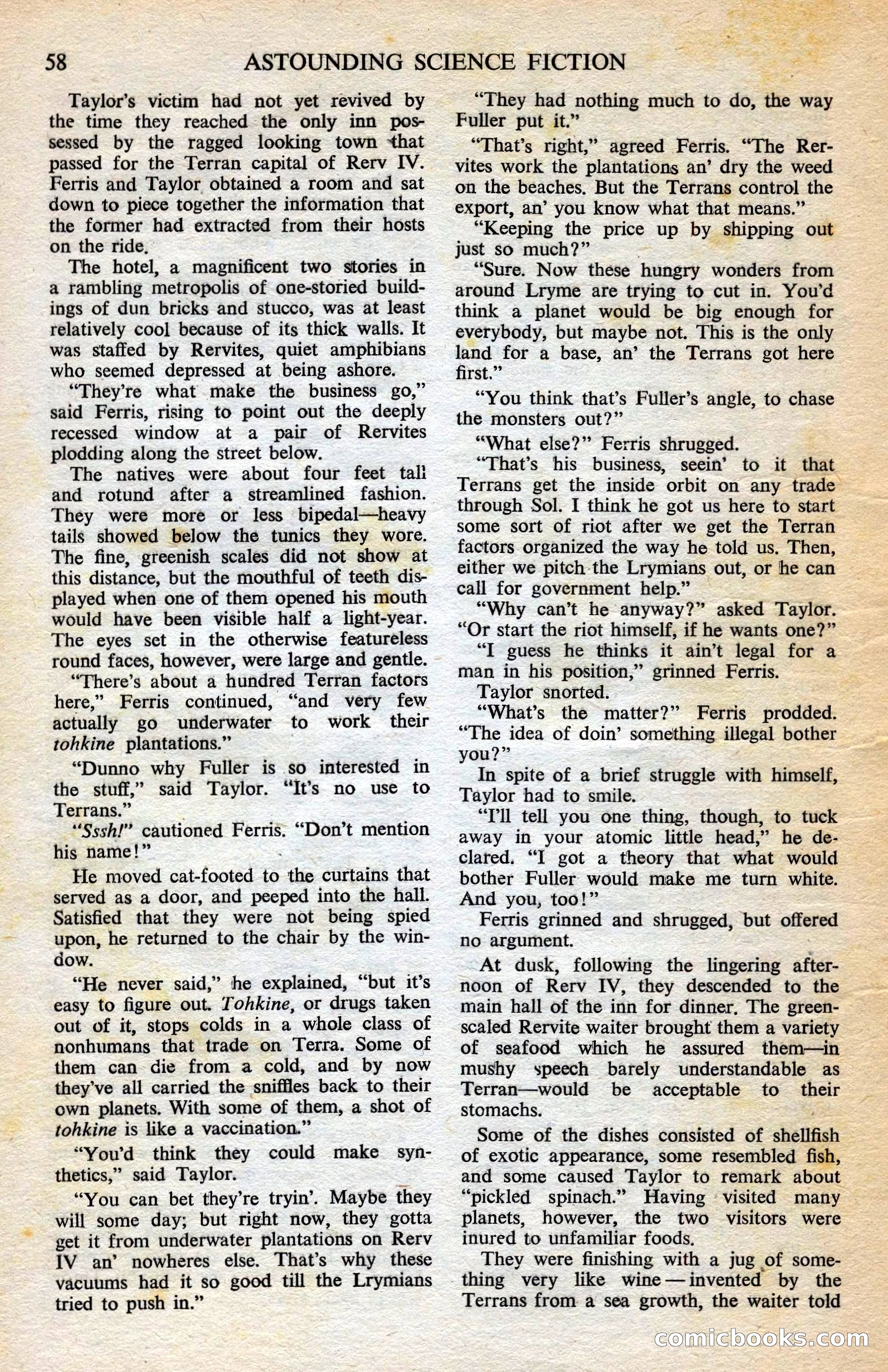 Astounding British Edition, Volume 8, No. 11 — page 60 of 68
