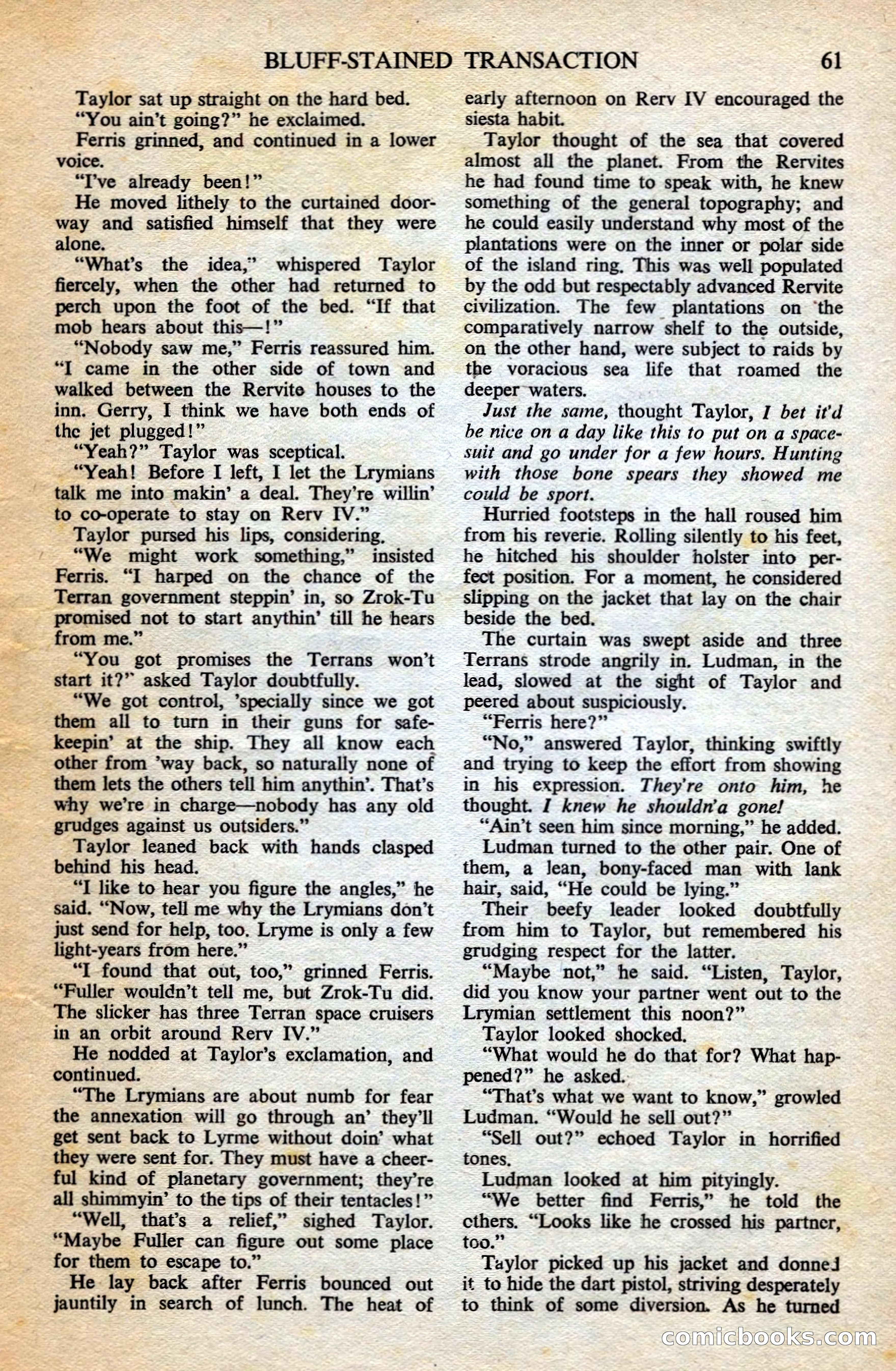 Astounding British Edition, Volume 8, No. 11 — page 63 of 68