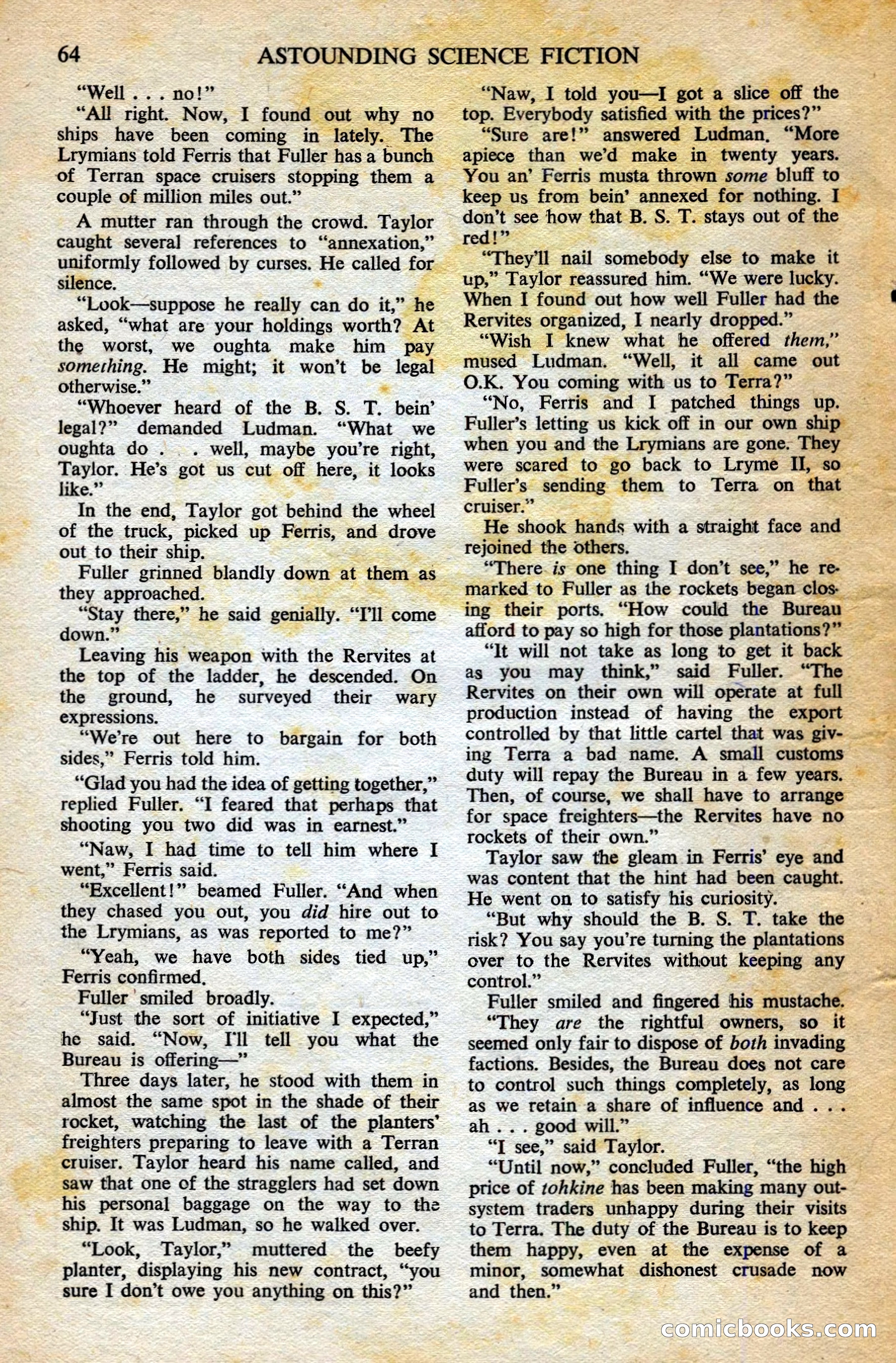 Astounding British Edition, Volume 8, No. 11 — page 68 of 68