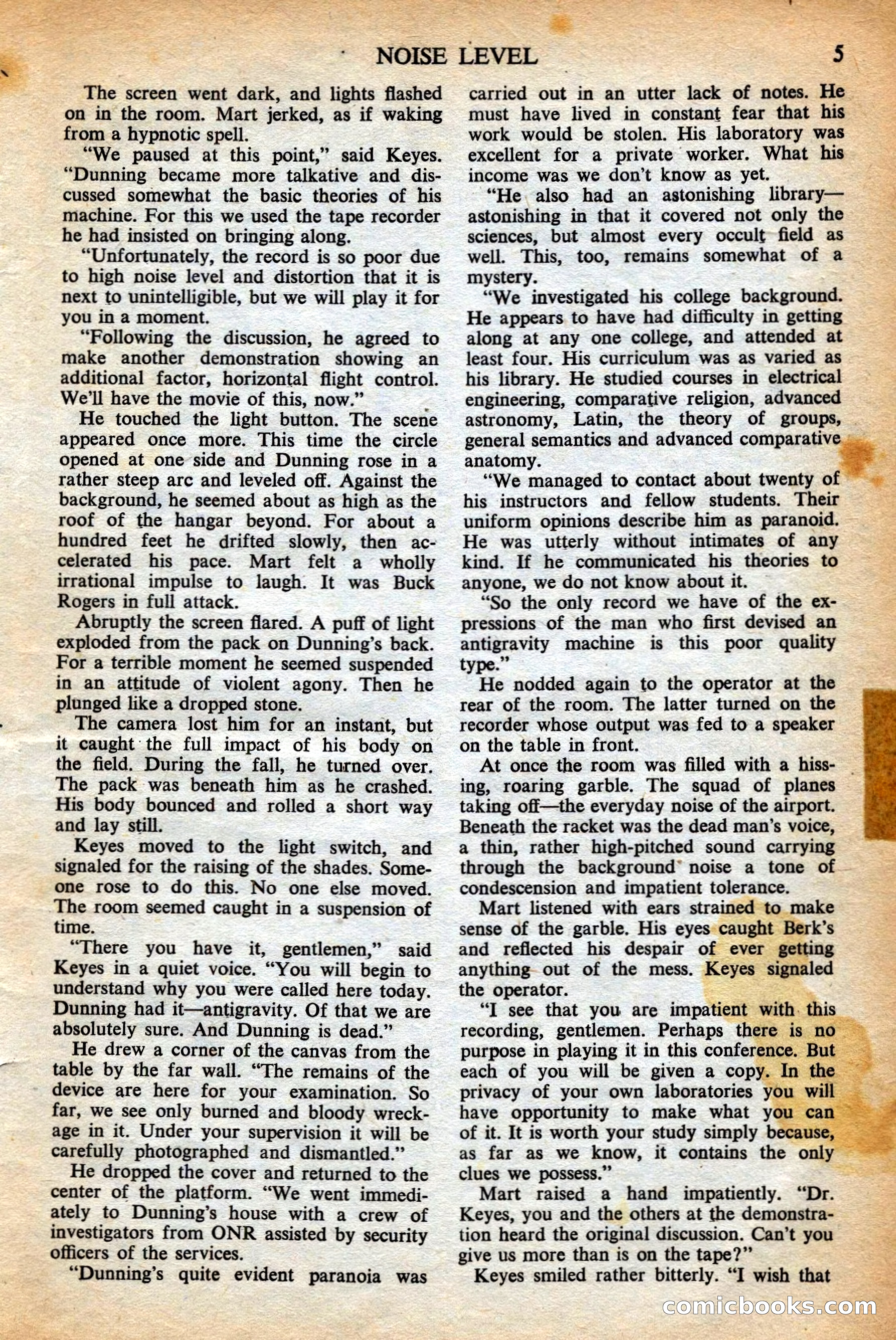 Astounding British Edition, May 1953 — page 7 of 68