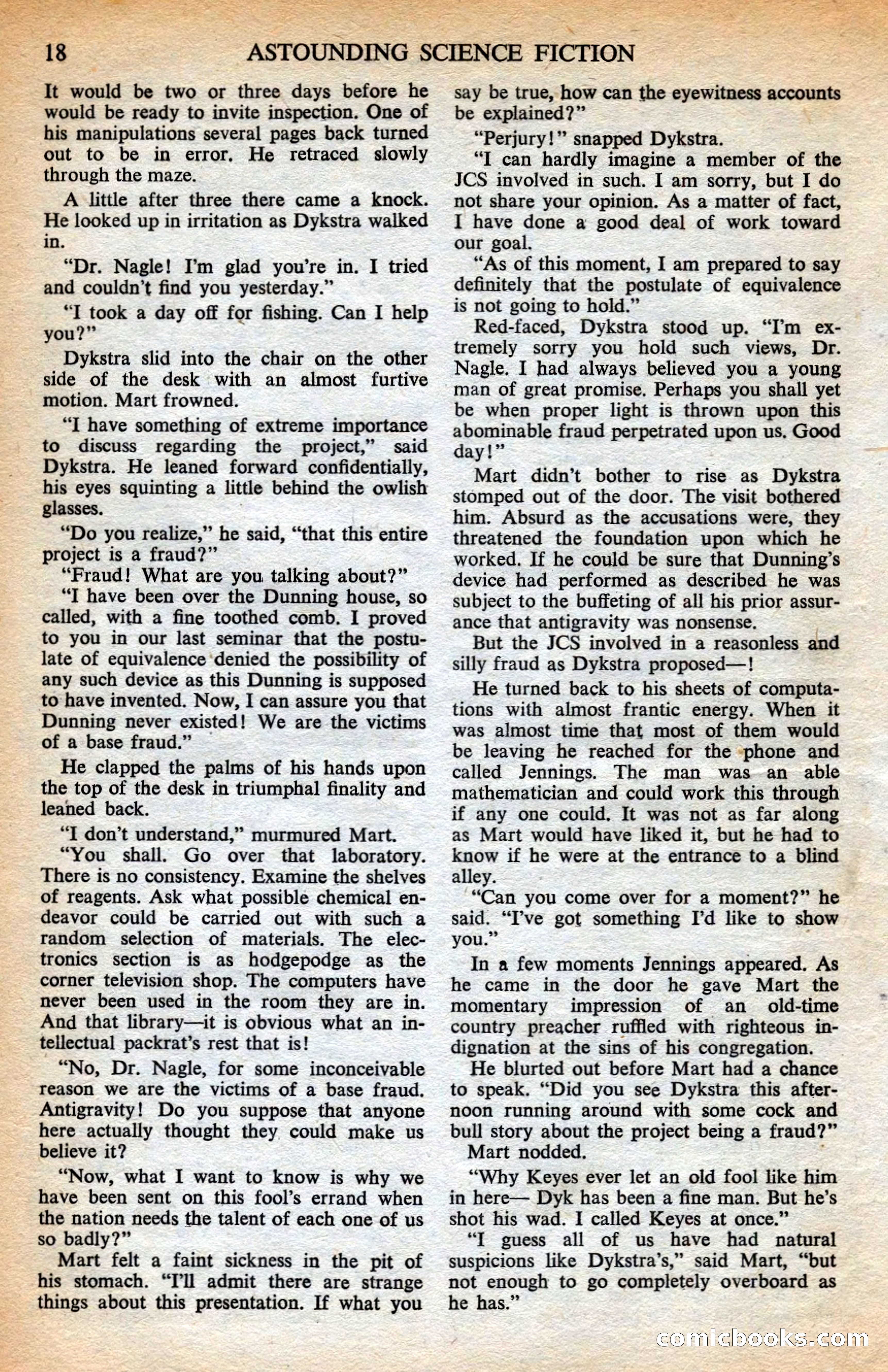 Astounding British Edition, May 1953 — page 20 of 68