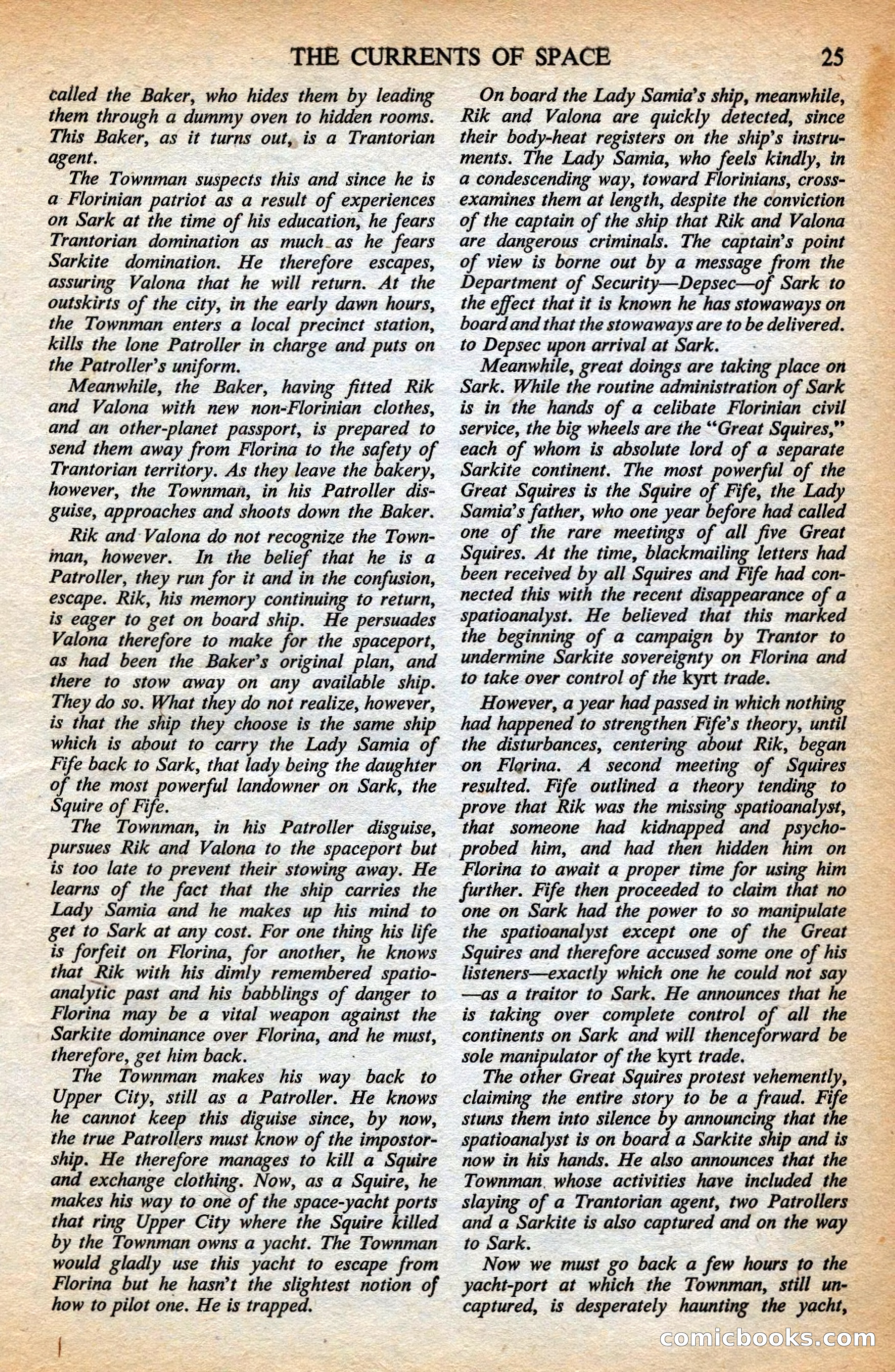 Astounding British Edition, May 1953 — page 27 of 68