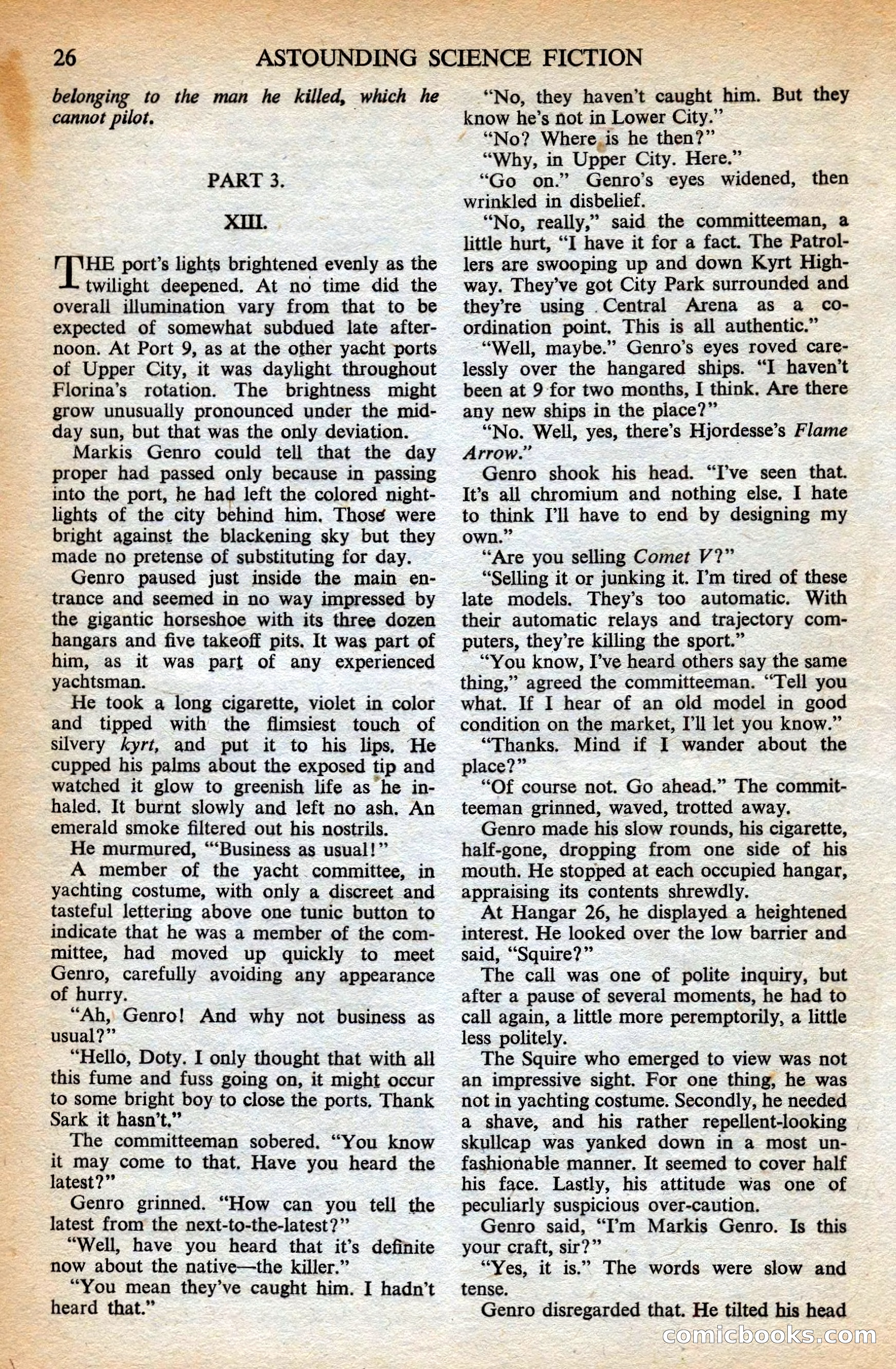 Astounding British Edition, May 1953 — page 28 of 68