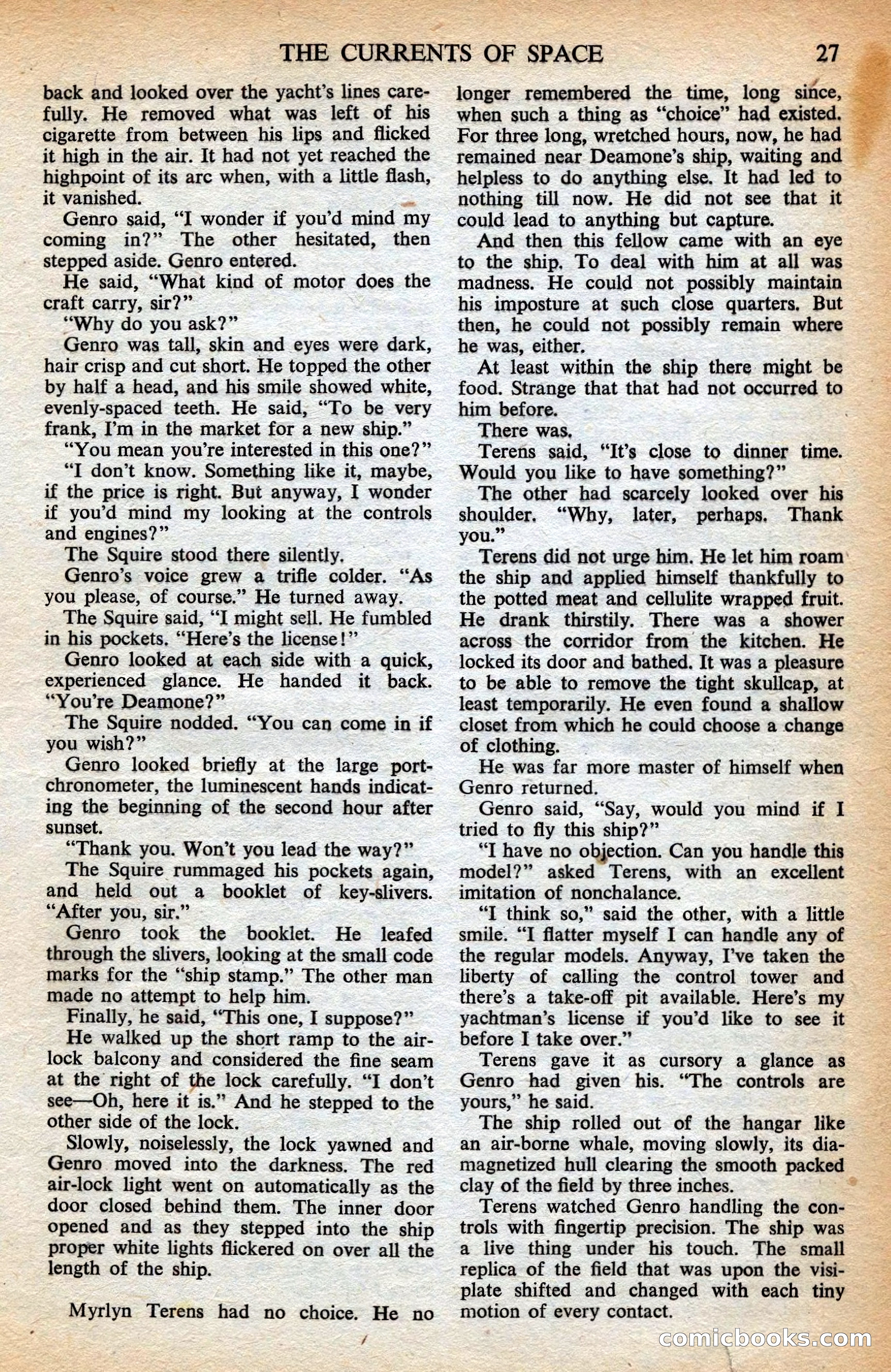 Astounding British Edition, May 1953 — page 29 of 68