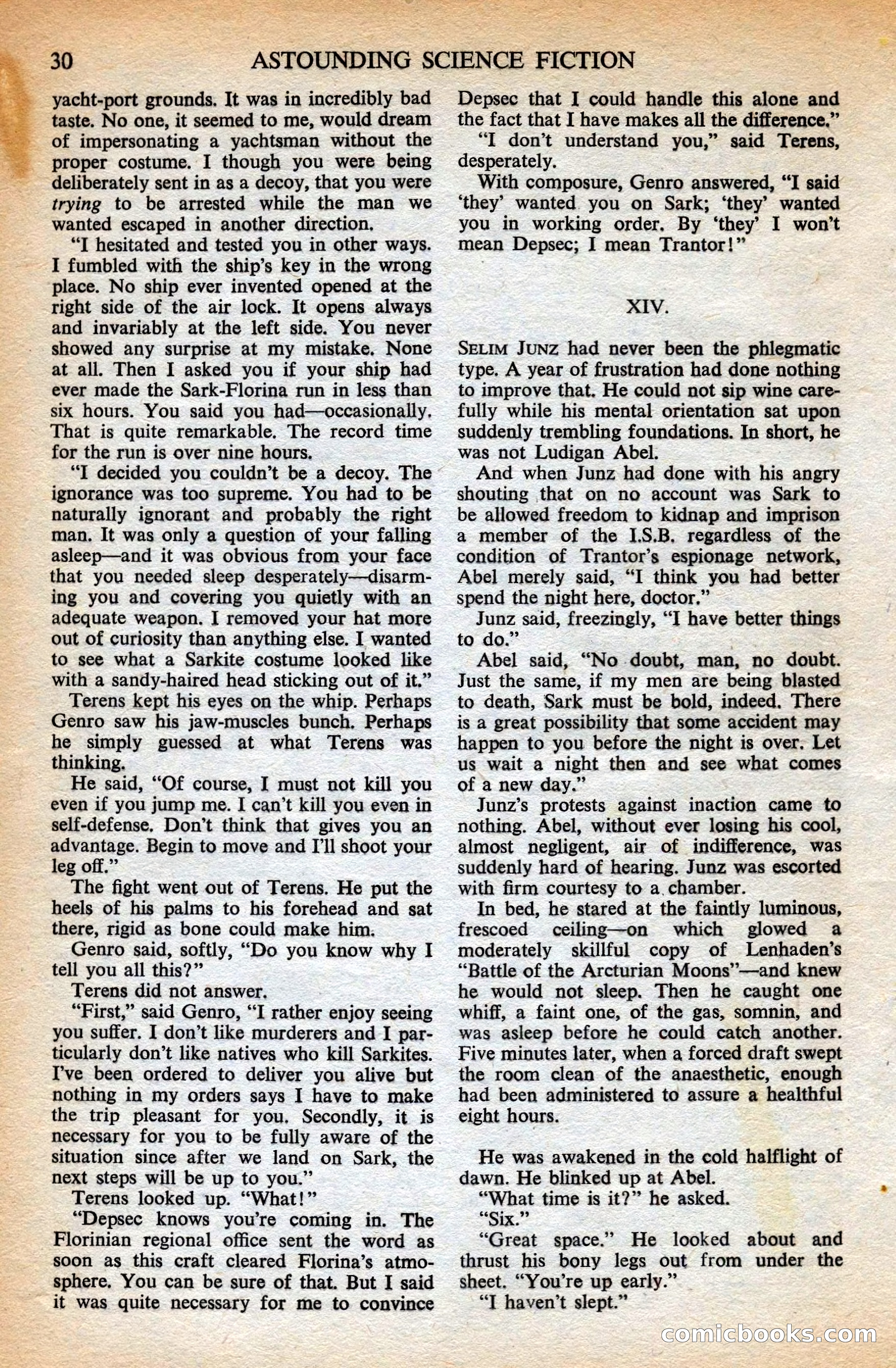 Astounding British Edition, May 1953 — page 32 of 68