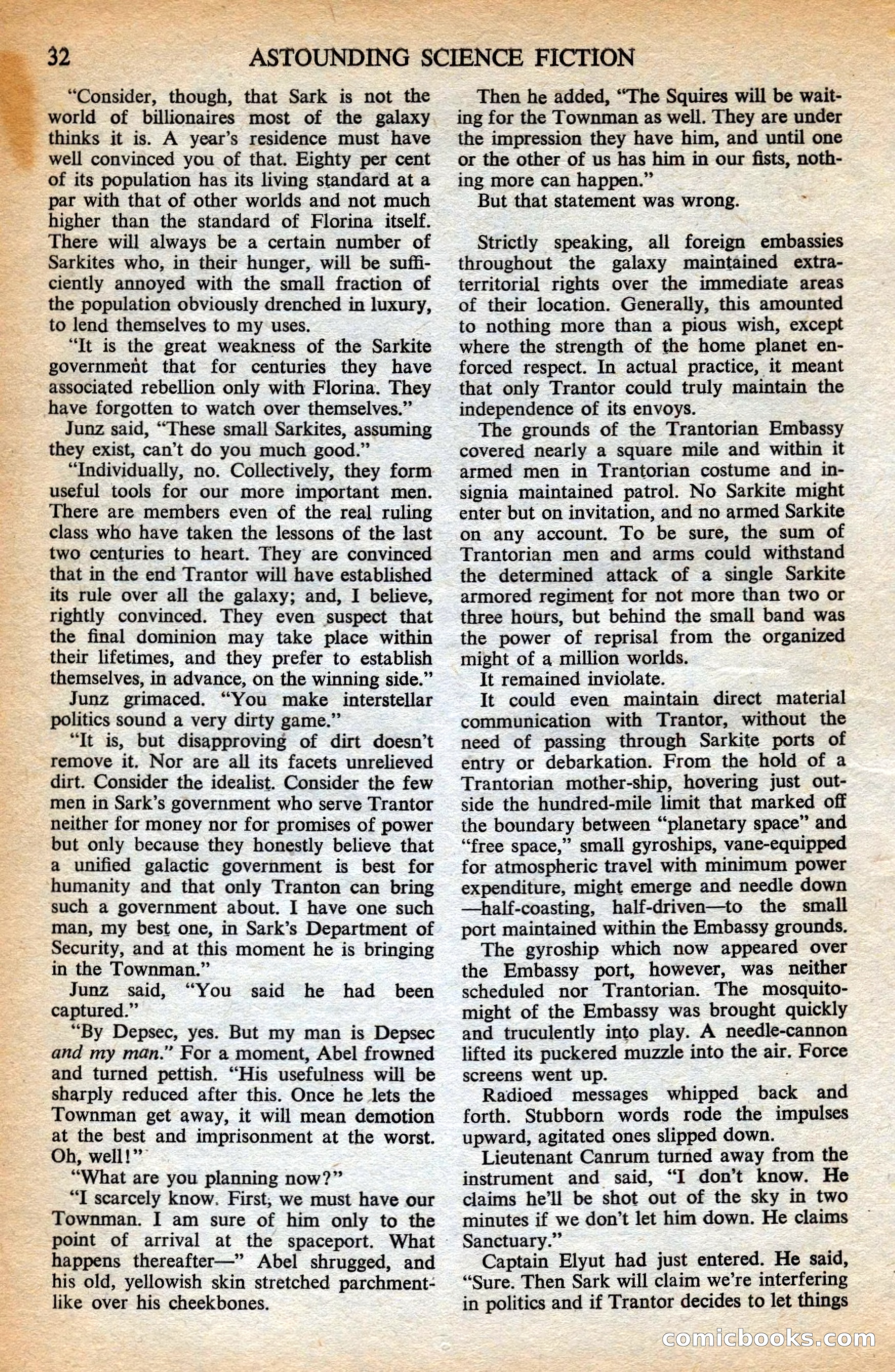 Astounding British Edition, May 1953 — page 34 of 68