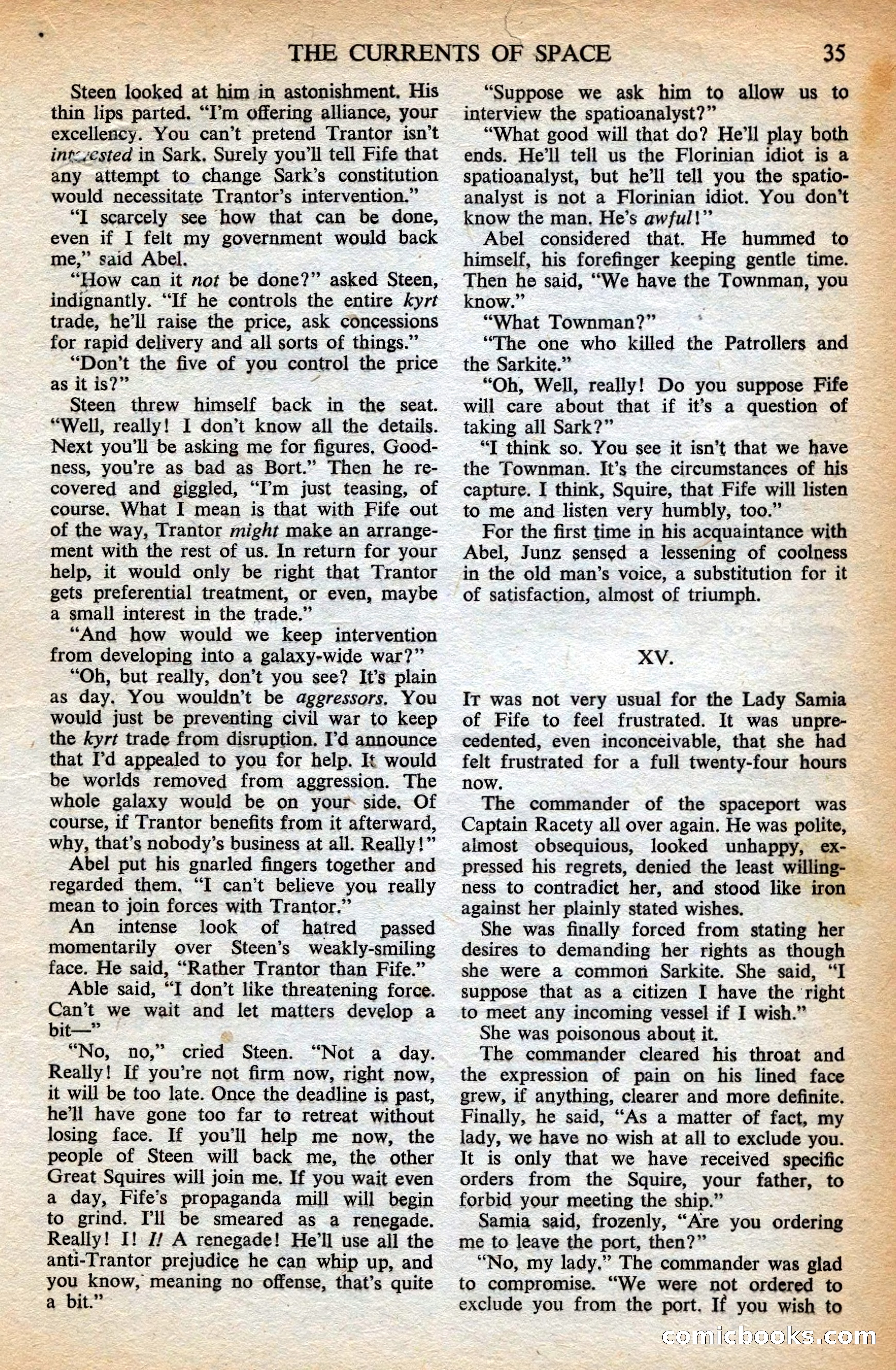 Astounding British Edition, May 1953 — page 37 of 68