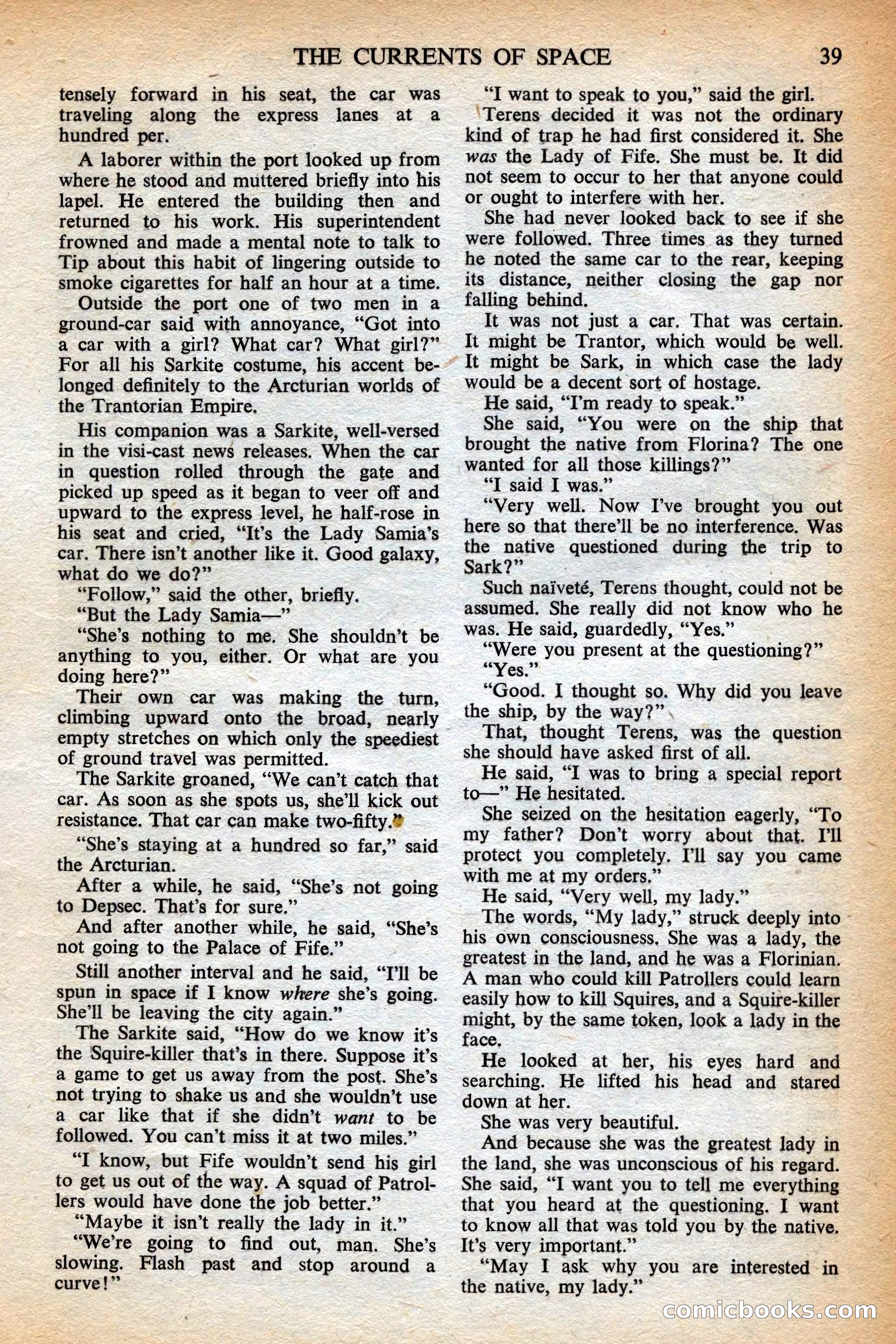 Astounding British Edition, May 1953 — page 41 of 68