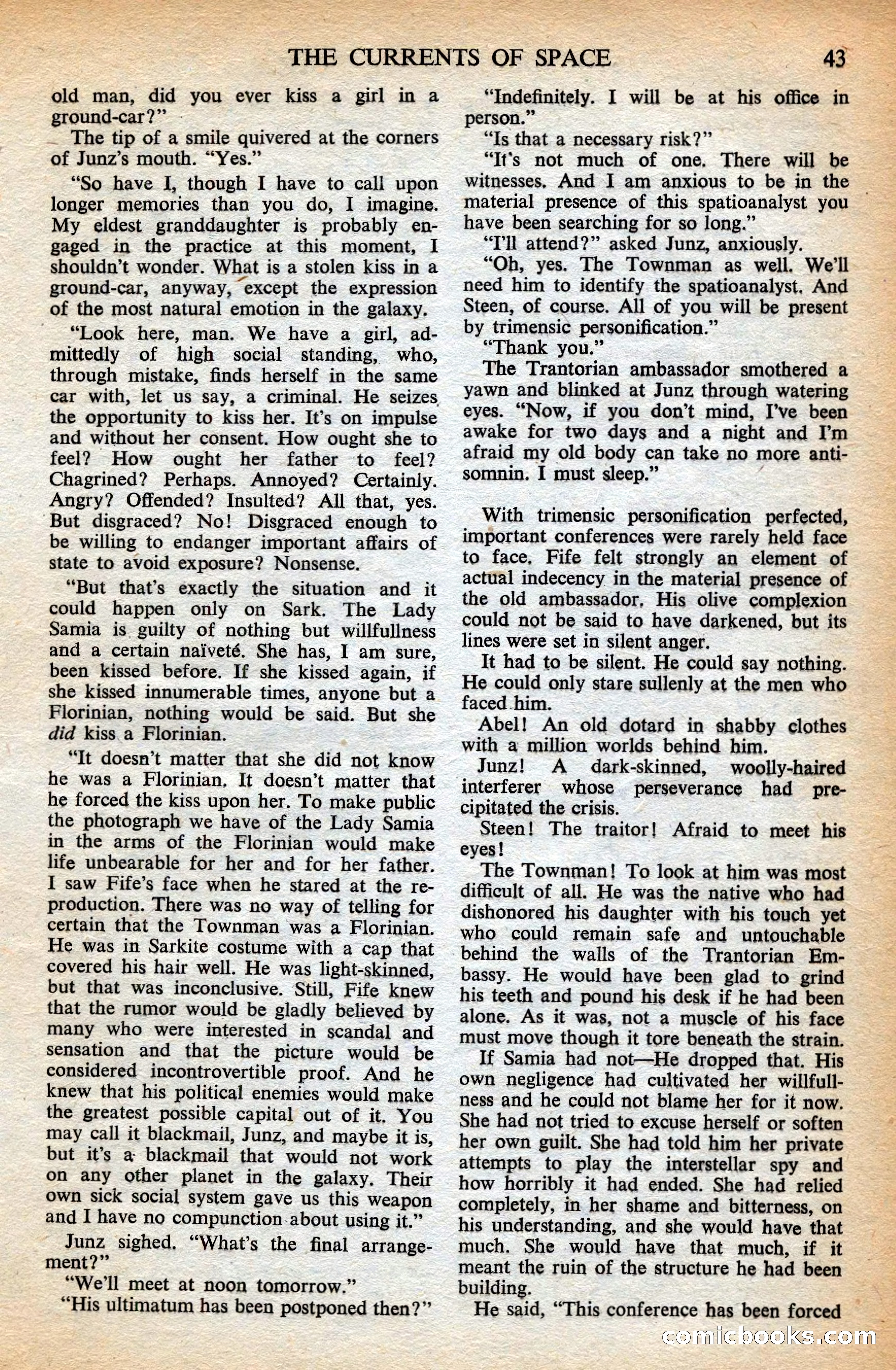 Astounding British Edition, May 1953 — page 45 of 68