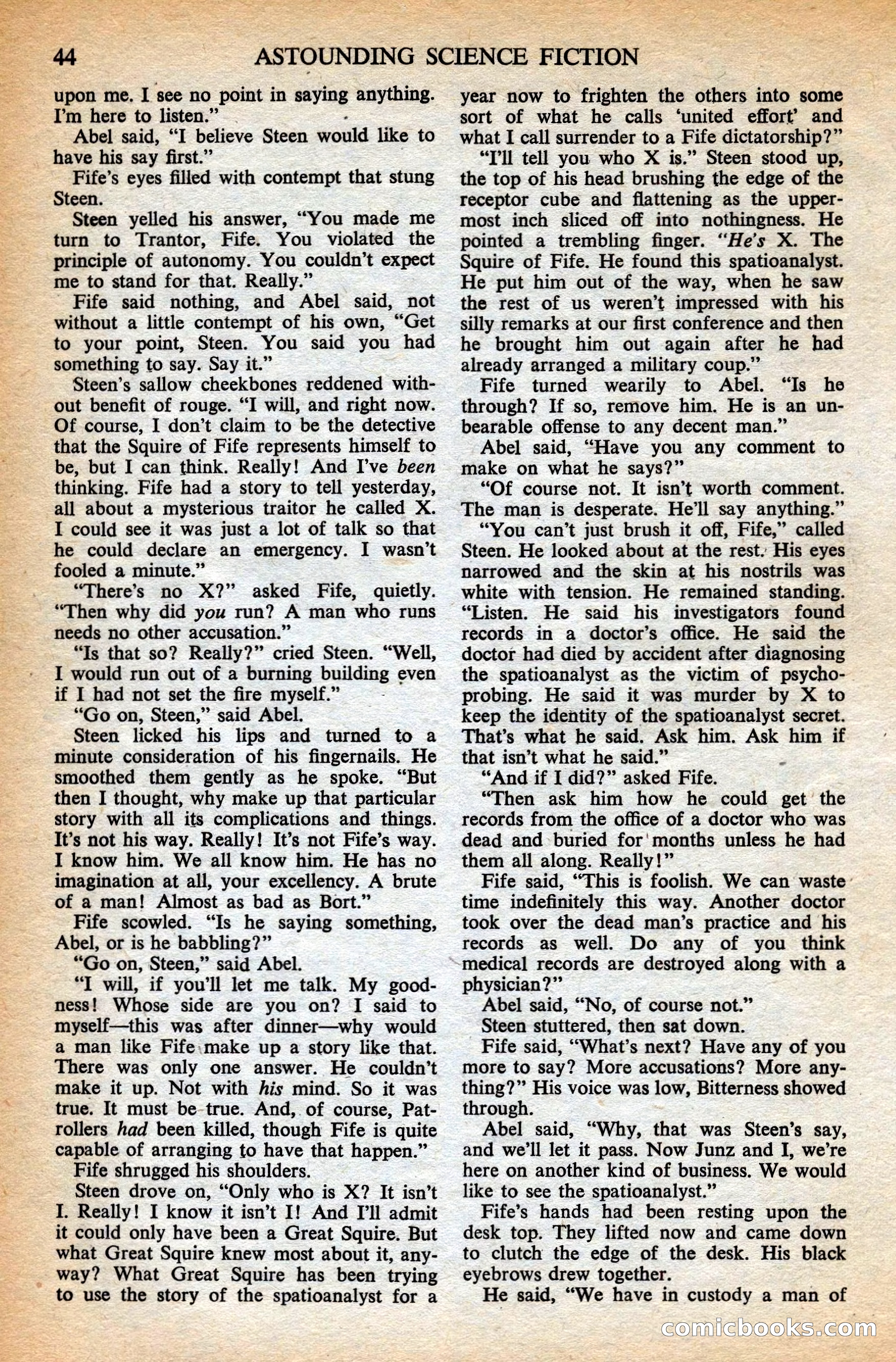 Astounding British Edition, May 1953 — page 46 of 68
