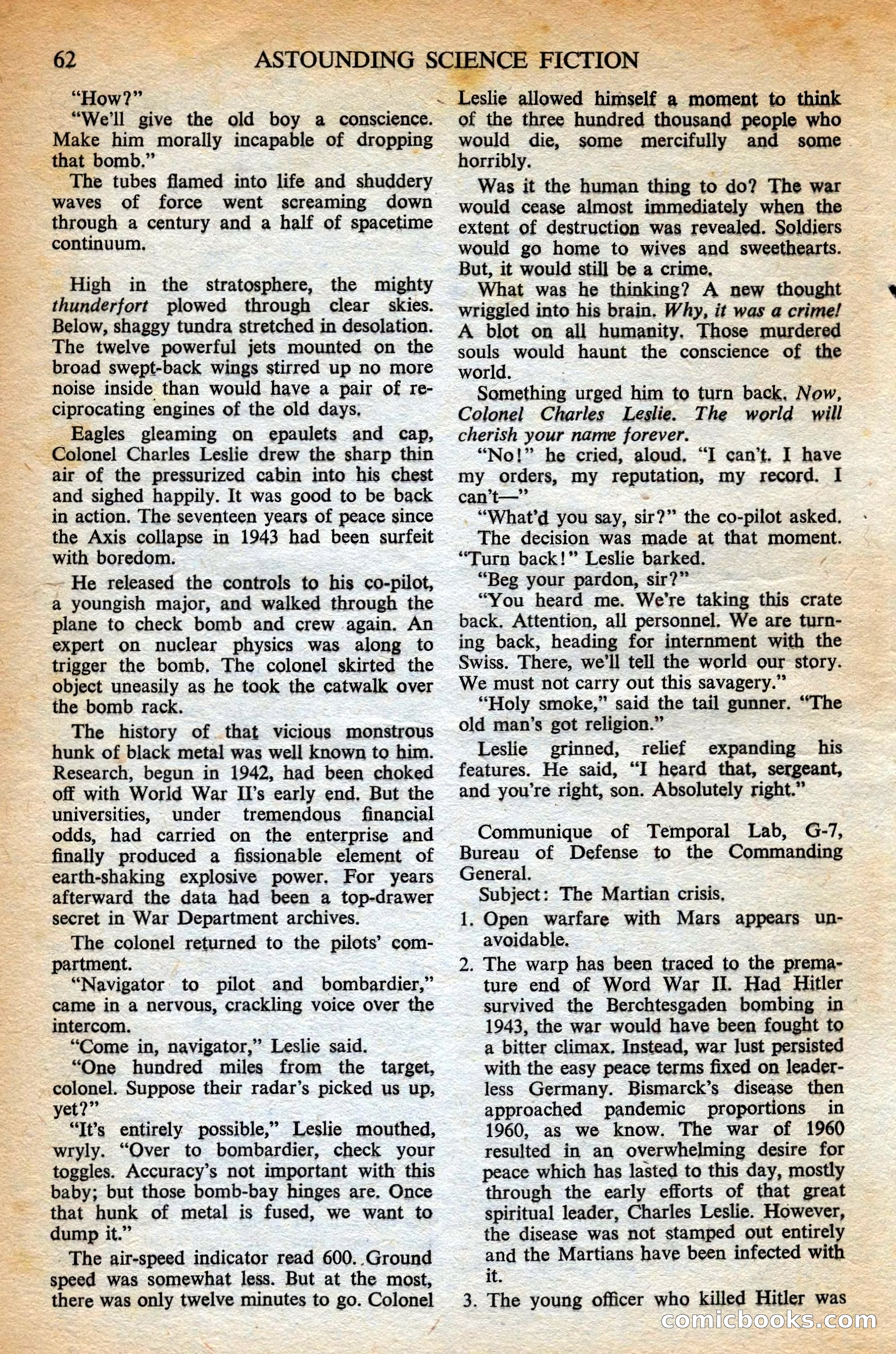 Astounding British Edition, May 1953 — page 64 of 68