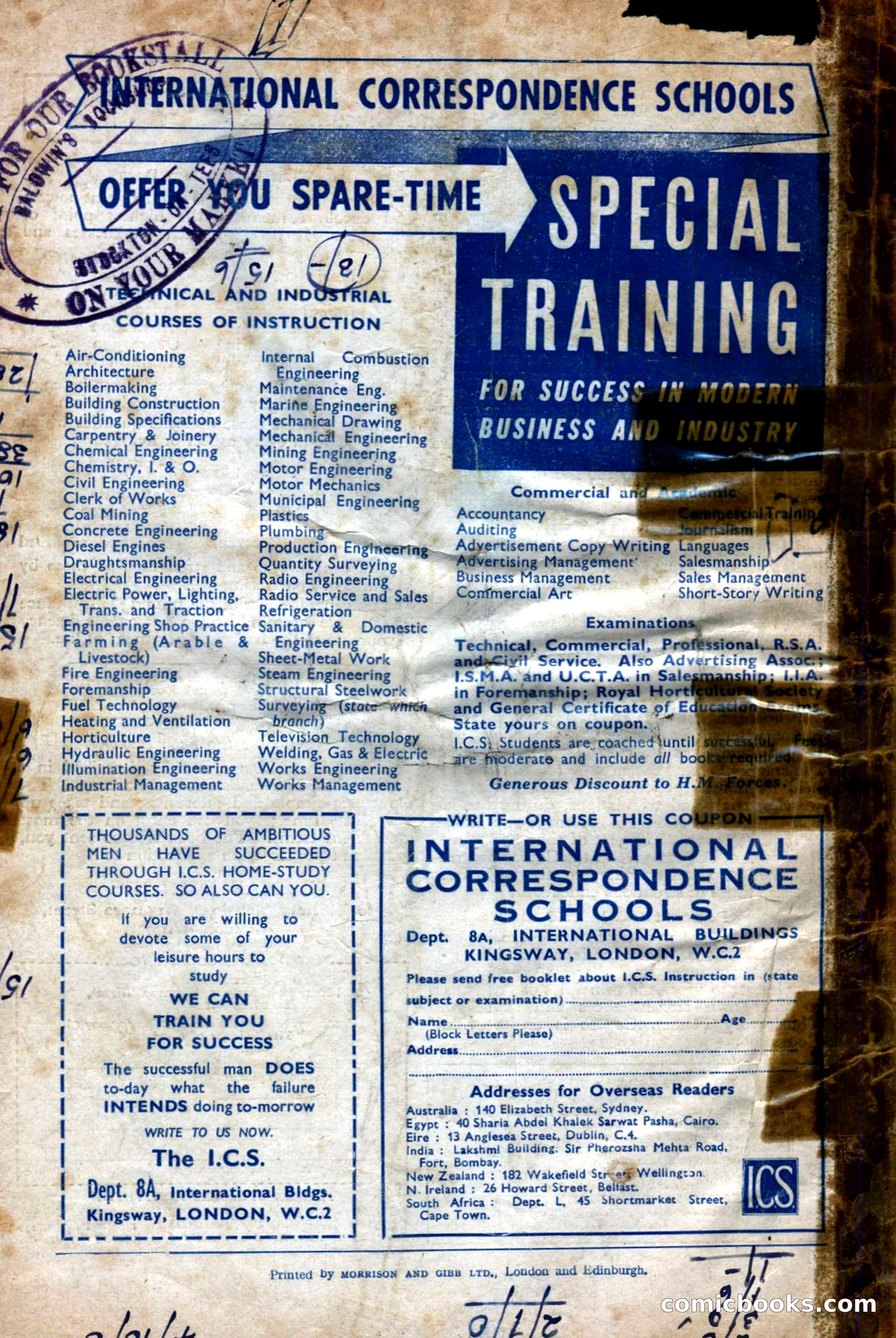 Astounding British Edition, May 1953 — page 67 of 68