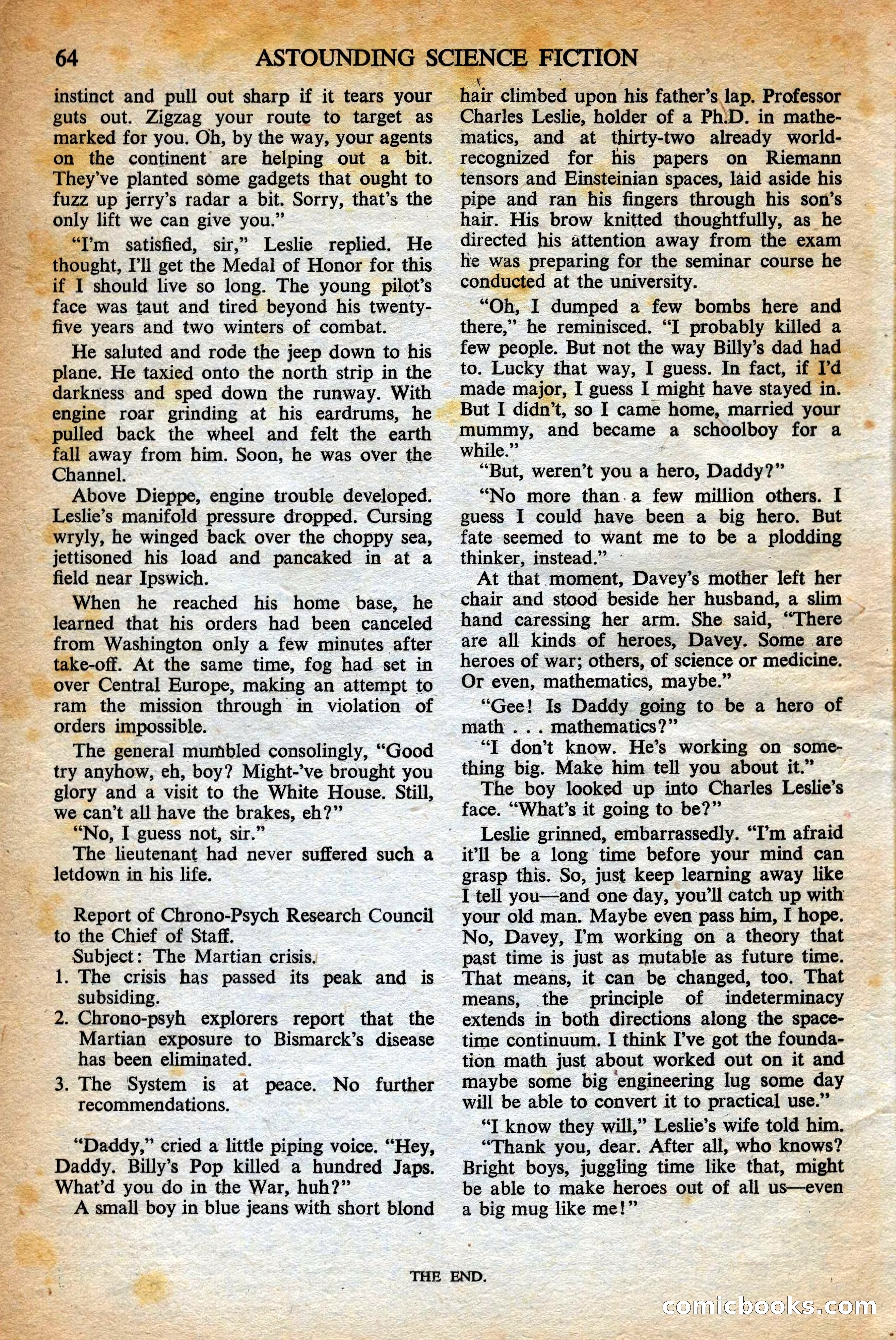Astounding British Edition, May 1953 — page 68 of 68