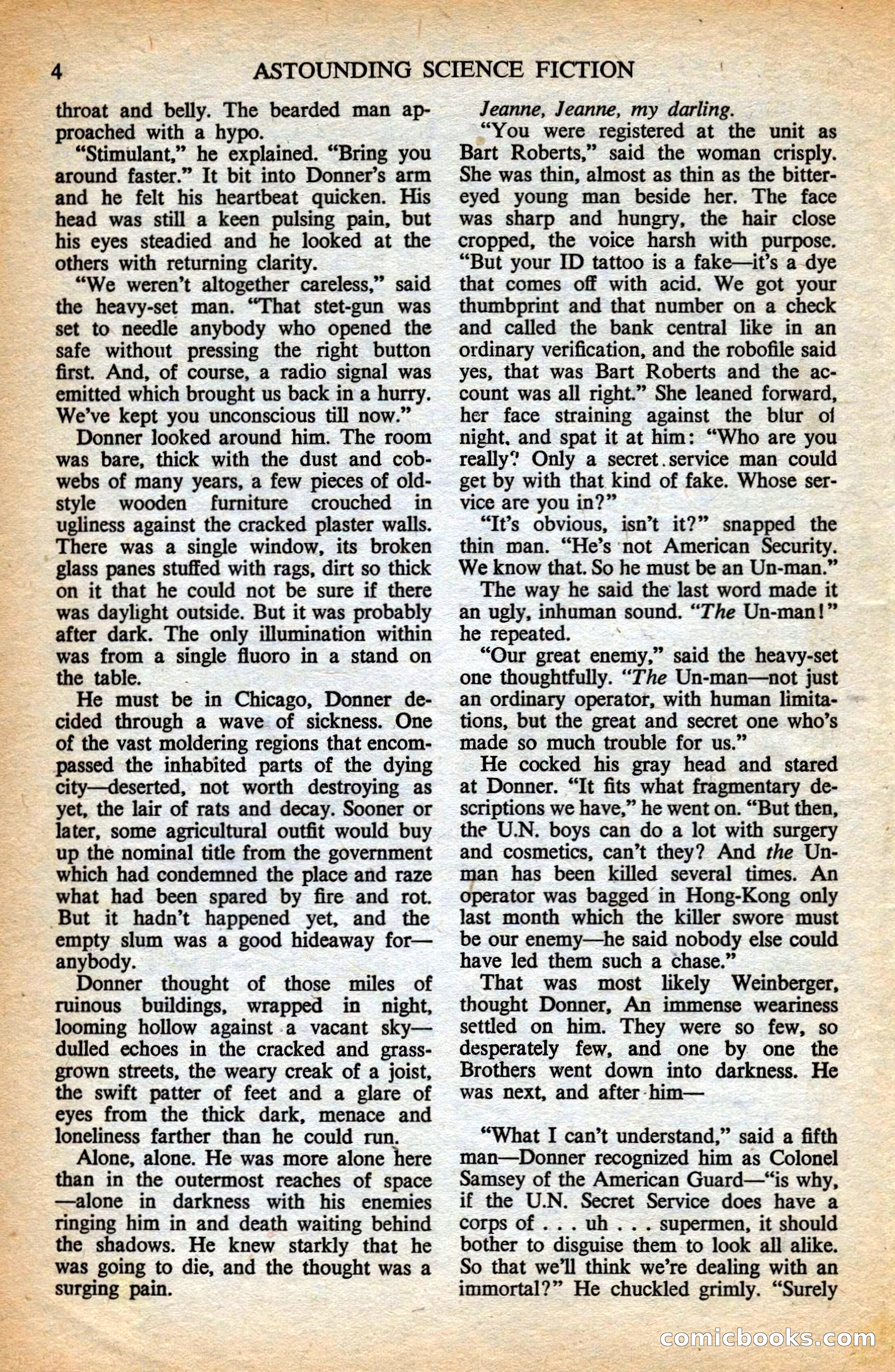 Astounding British Edition, Vol. 9, No. 6 — page 6 of 68