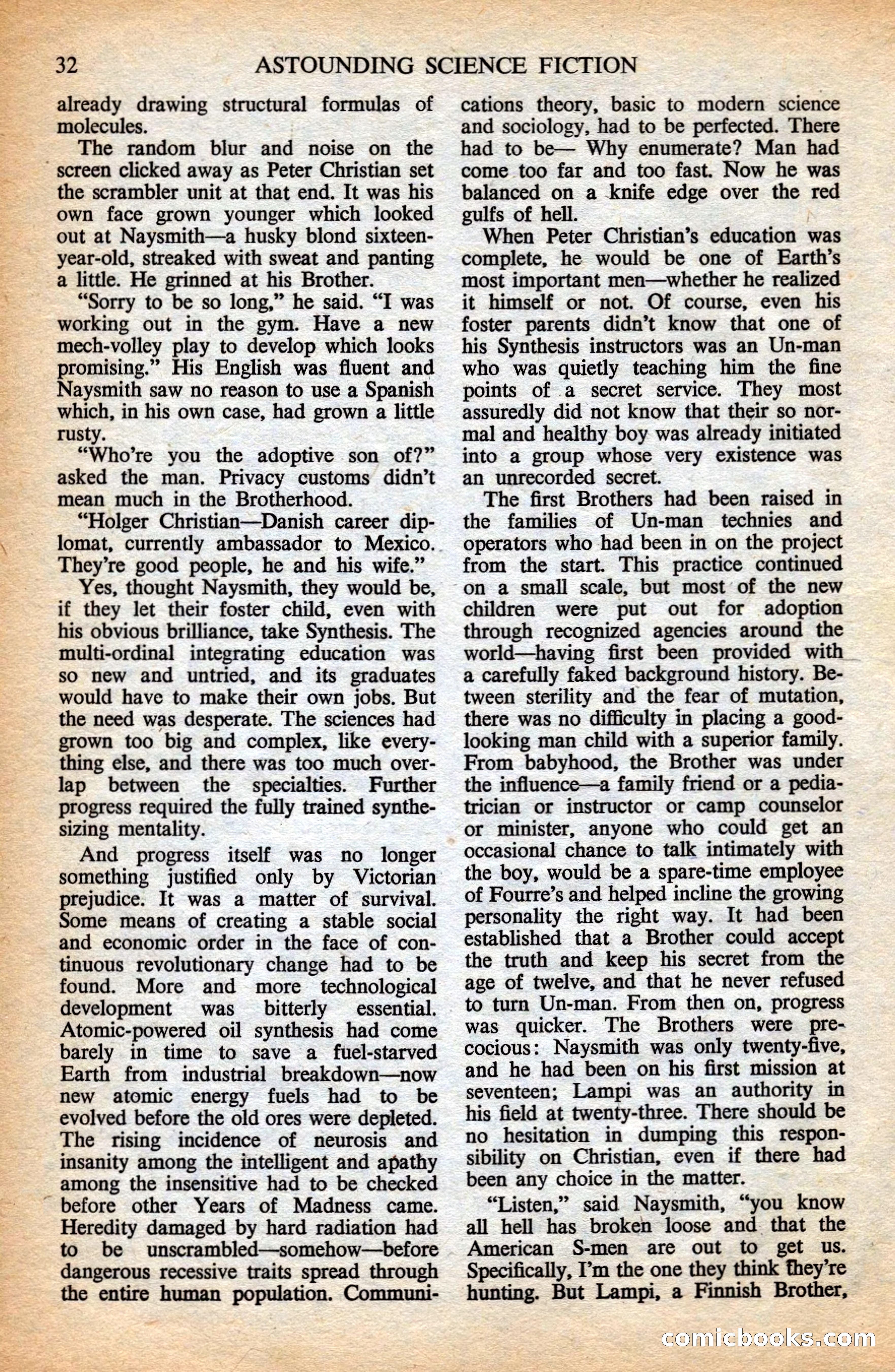 Astounding British Edition, Vol. 9, No. 6 — page 34 of 68
