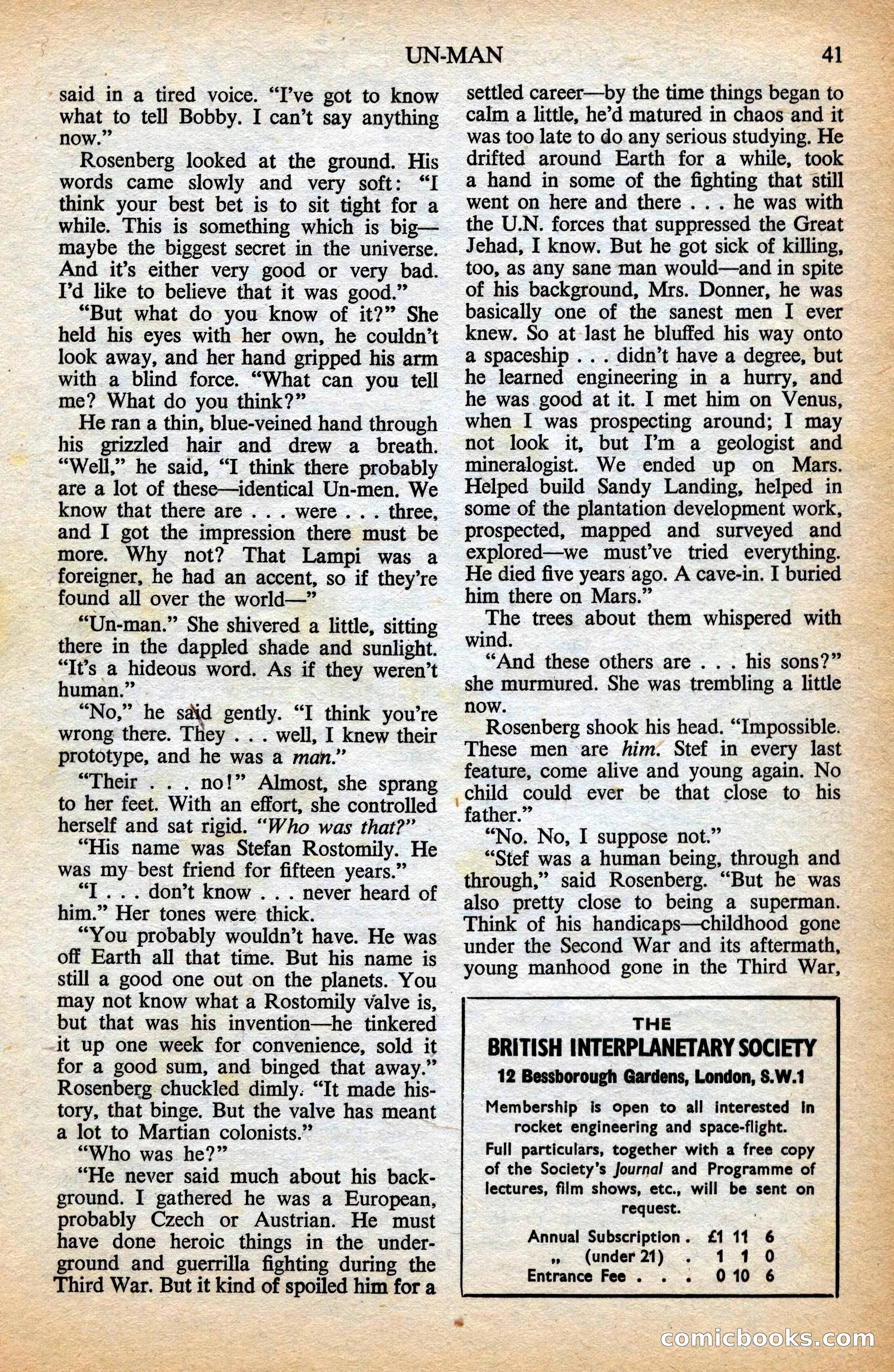 Astounding British Edition, Vol. 9, No. 6 — page 43 of 68