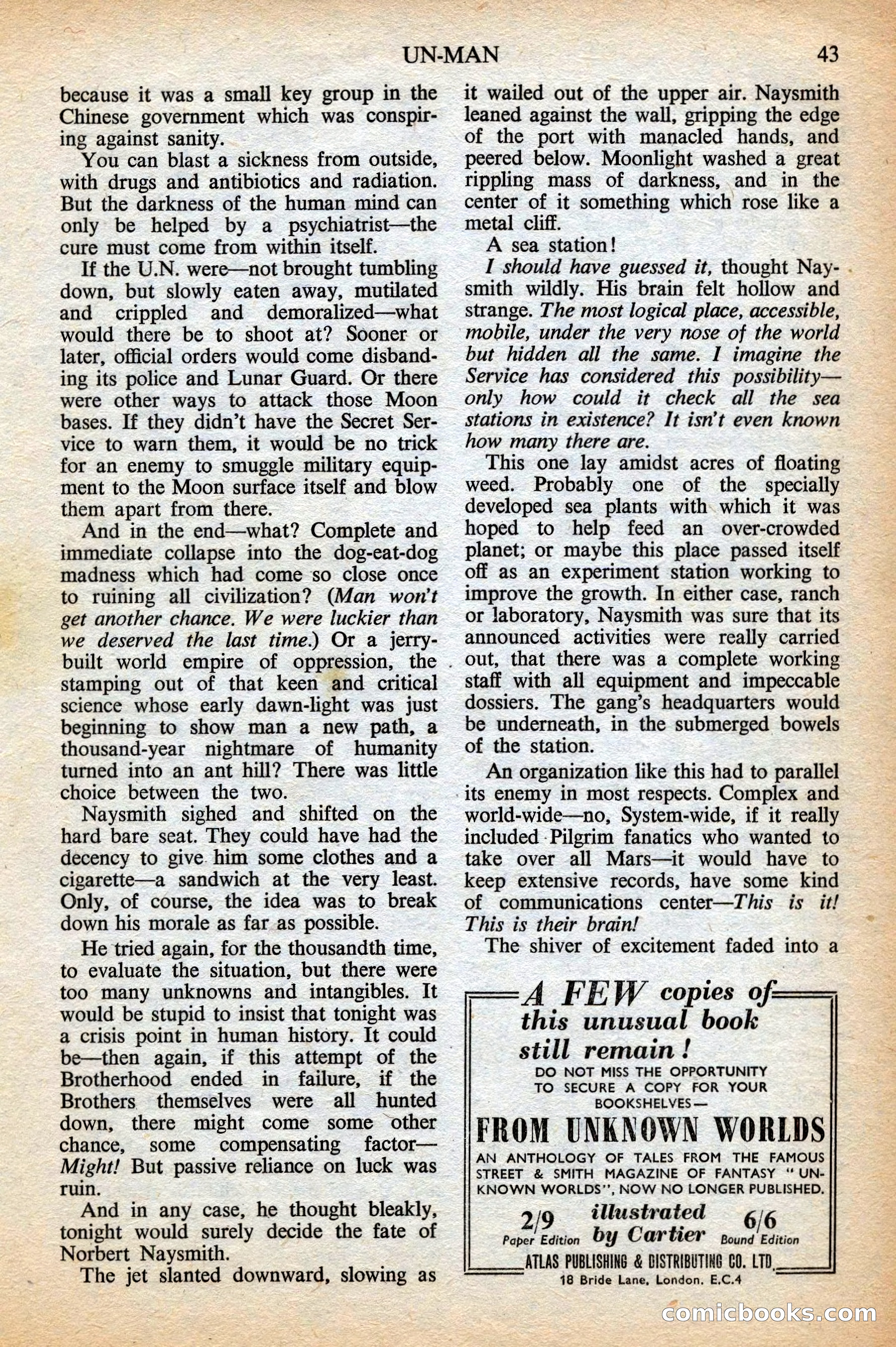 Astounding British Edition, Vol. 9, No. 6 — page 45 of 68