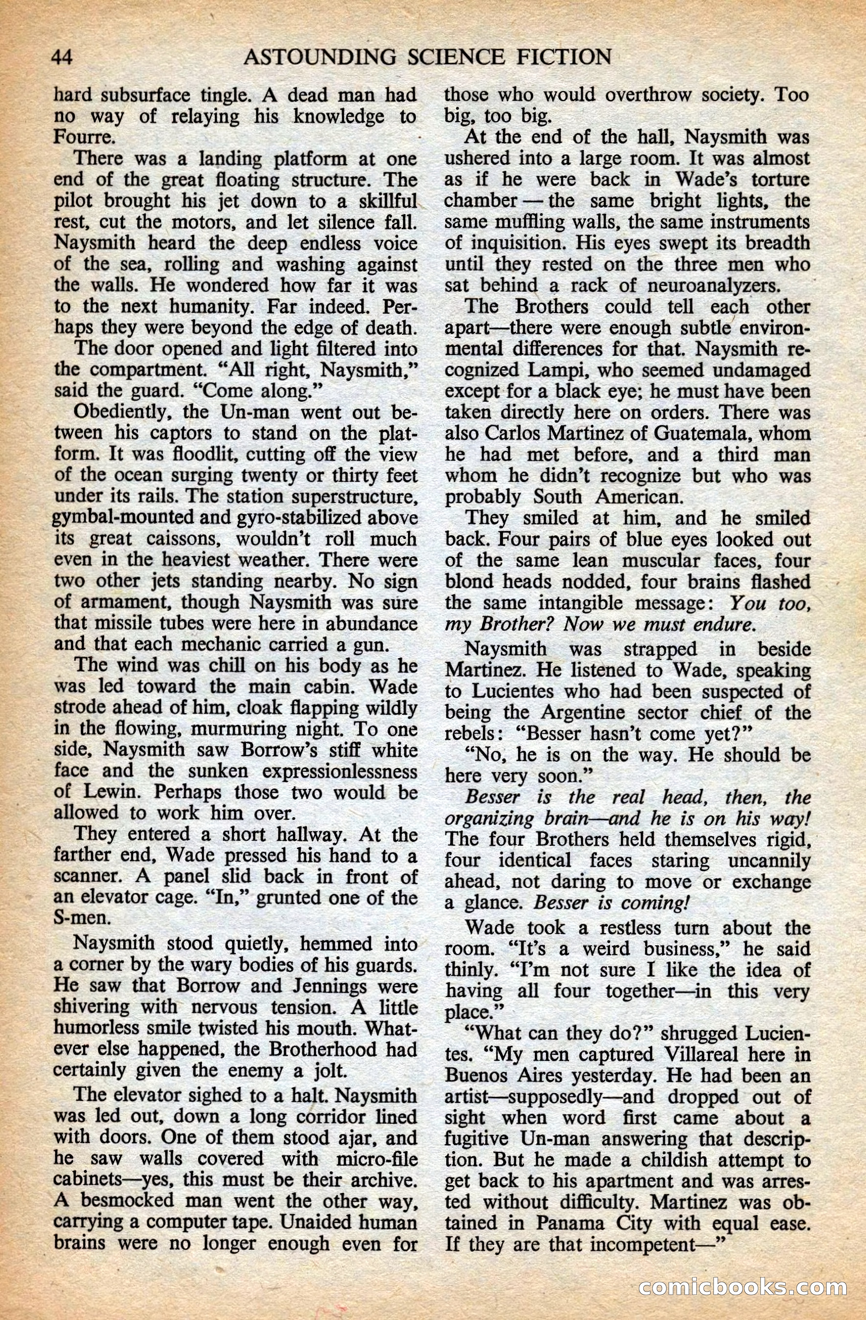 Astounding British Edition, Vol. 9, No. 6 — page 46 of 68