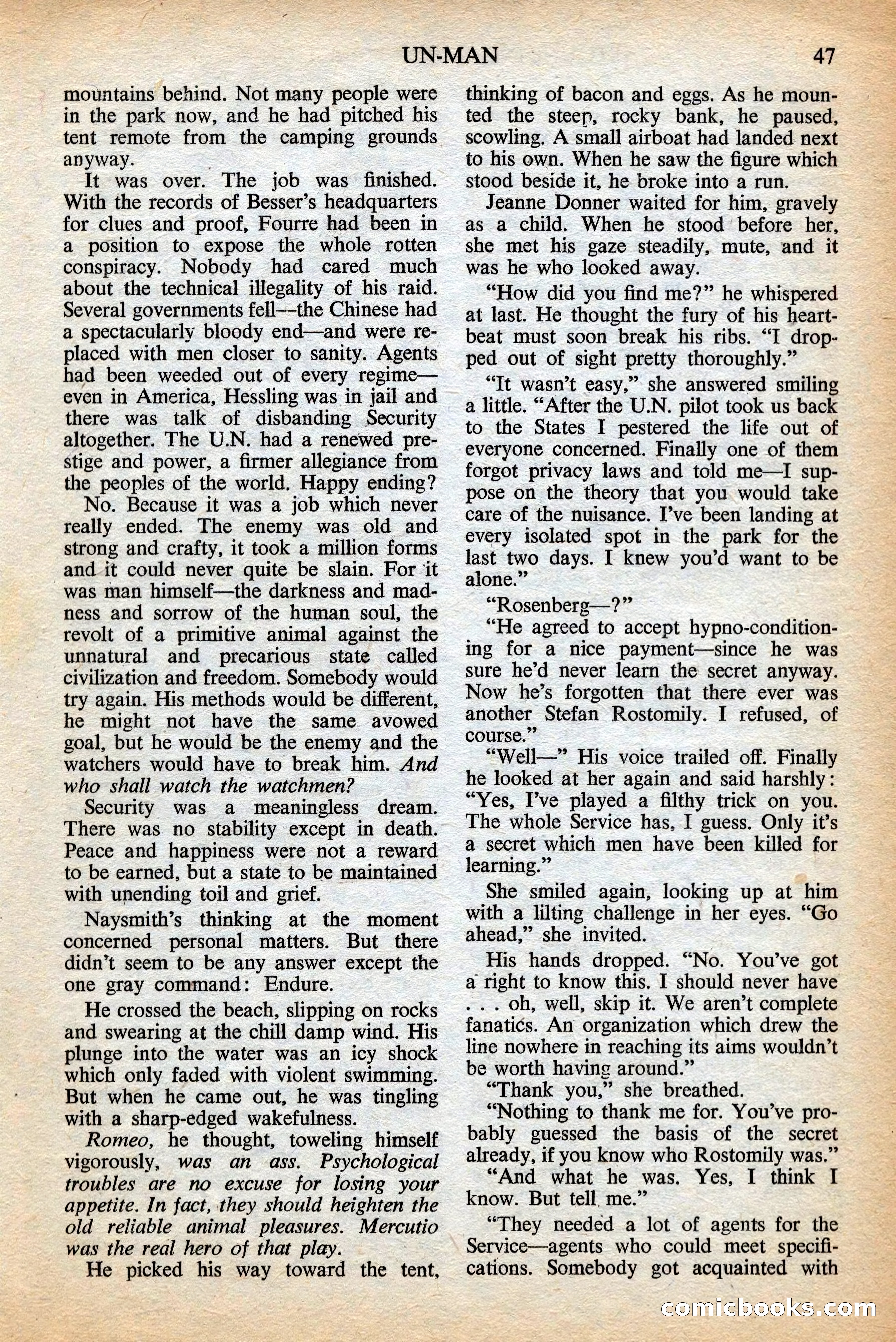 Astounding British Edition, Vol. 9, No. 6 — page 49 of 68