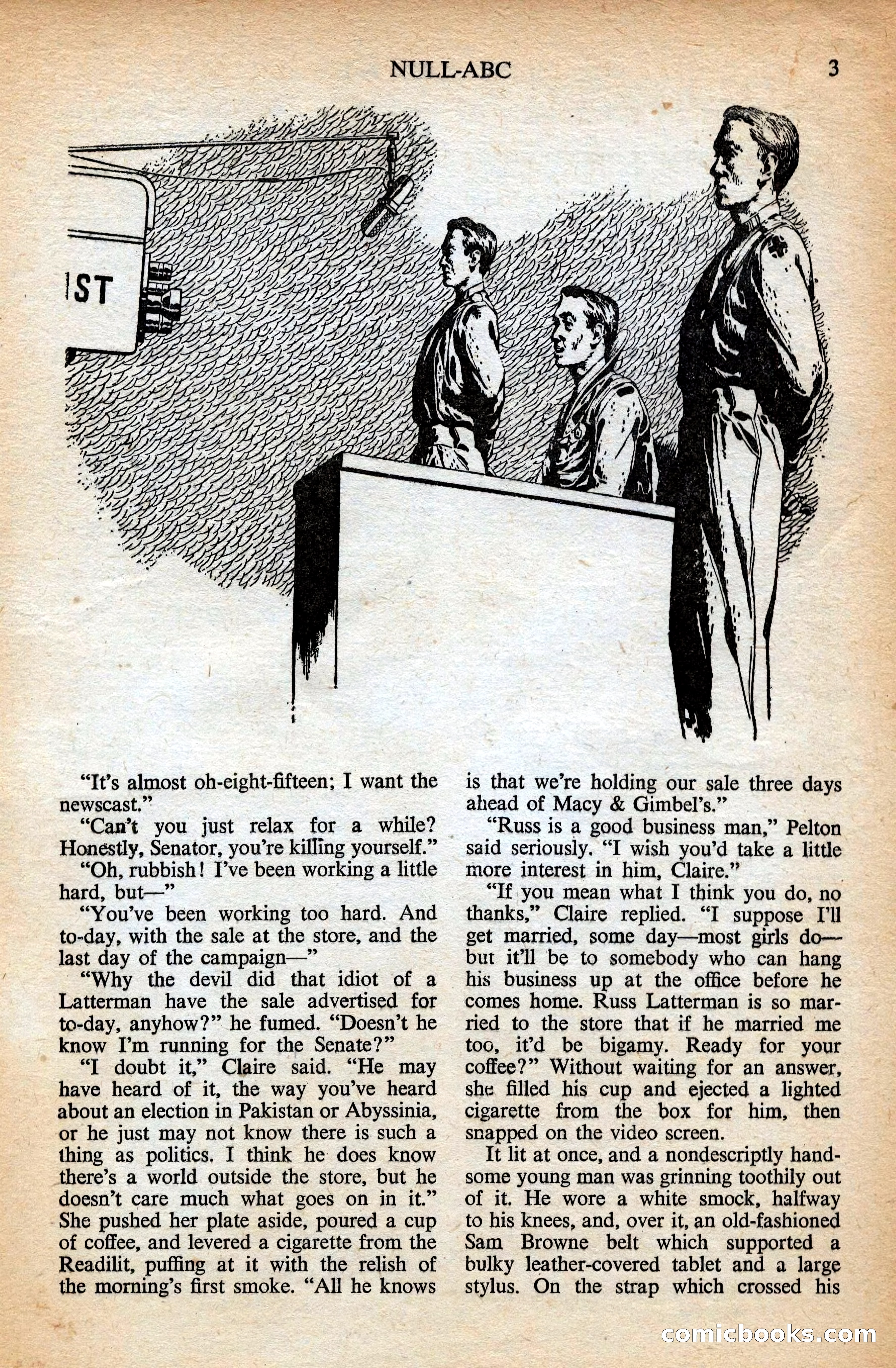 Astounding British Edition, Vol. 9, No. 7 — page 5 of 68