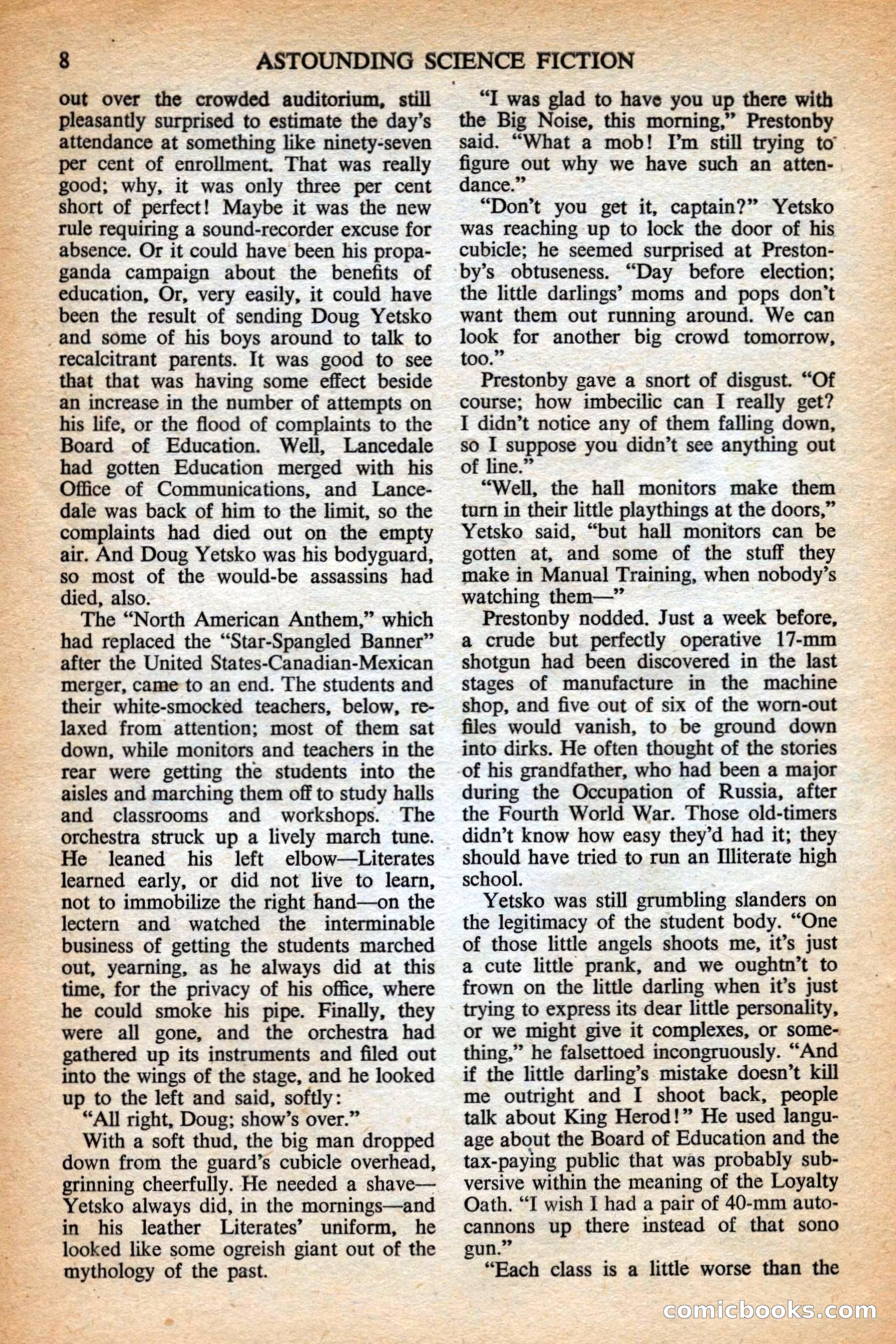 Astounding British Edition, Vol. 9, No. 7 — page 10 of 68