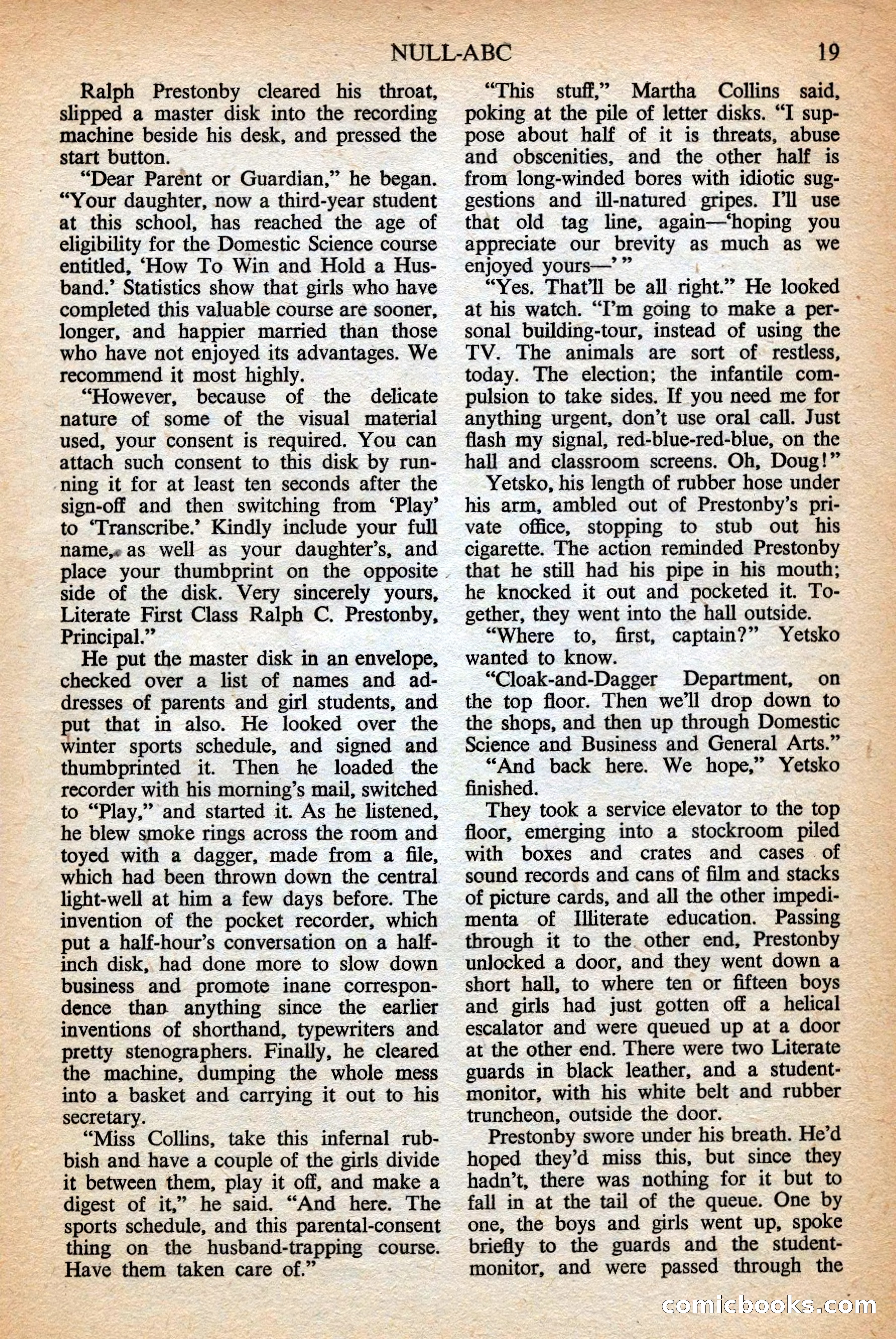 Astounding British Edition, Vol. 9, No. 7 — page 21 of 68