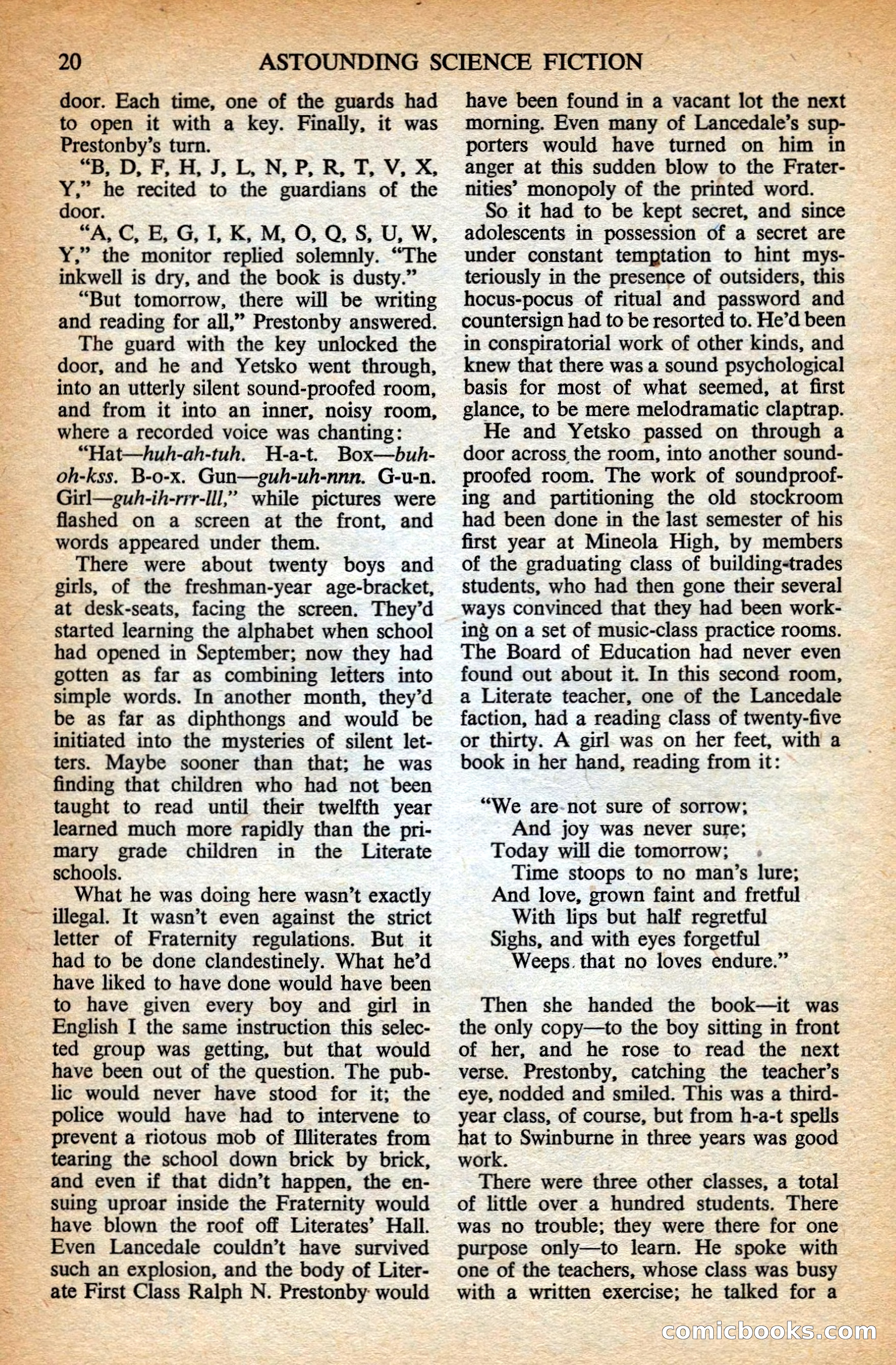 Astounding British Edition, Vol. 9, No. 7 — page 22 of 68