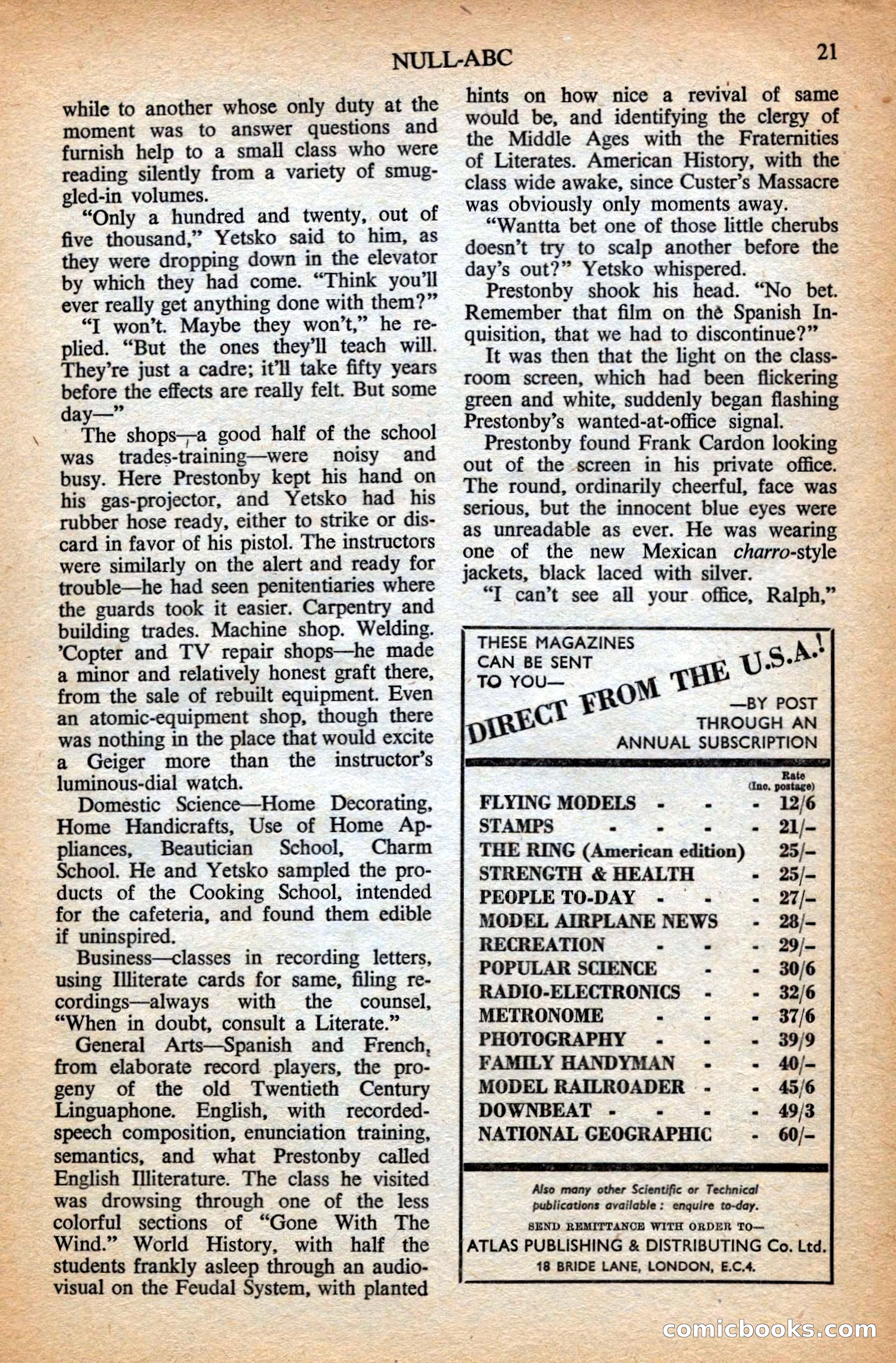 Astounding British Edition, Vol. 9, No. 7 — page 23 of 68