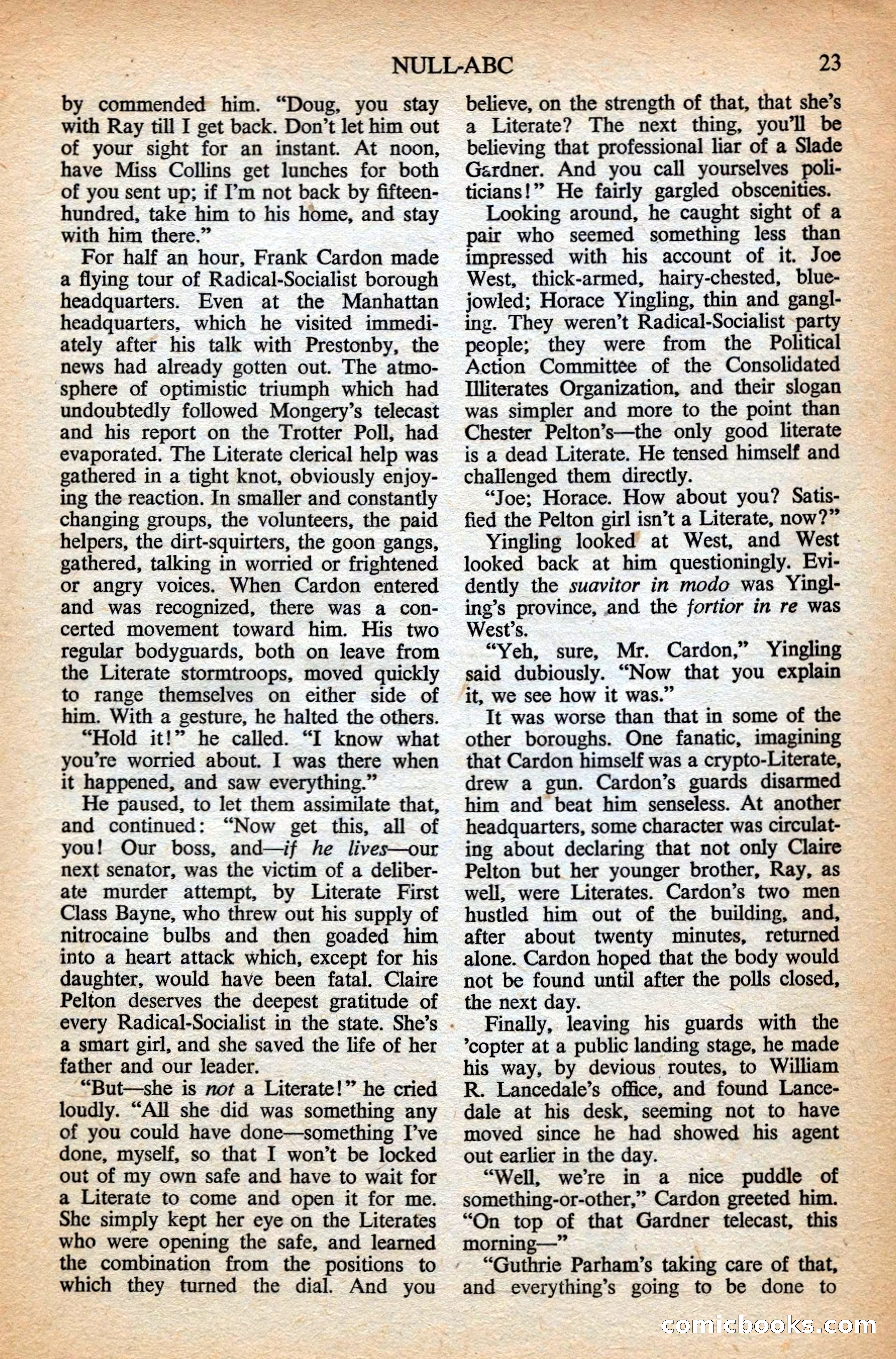 Astounding British Edition, Vol. 9, No. 7 — page 25 of 68