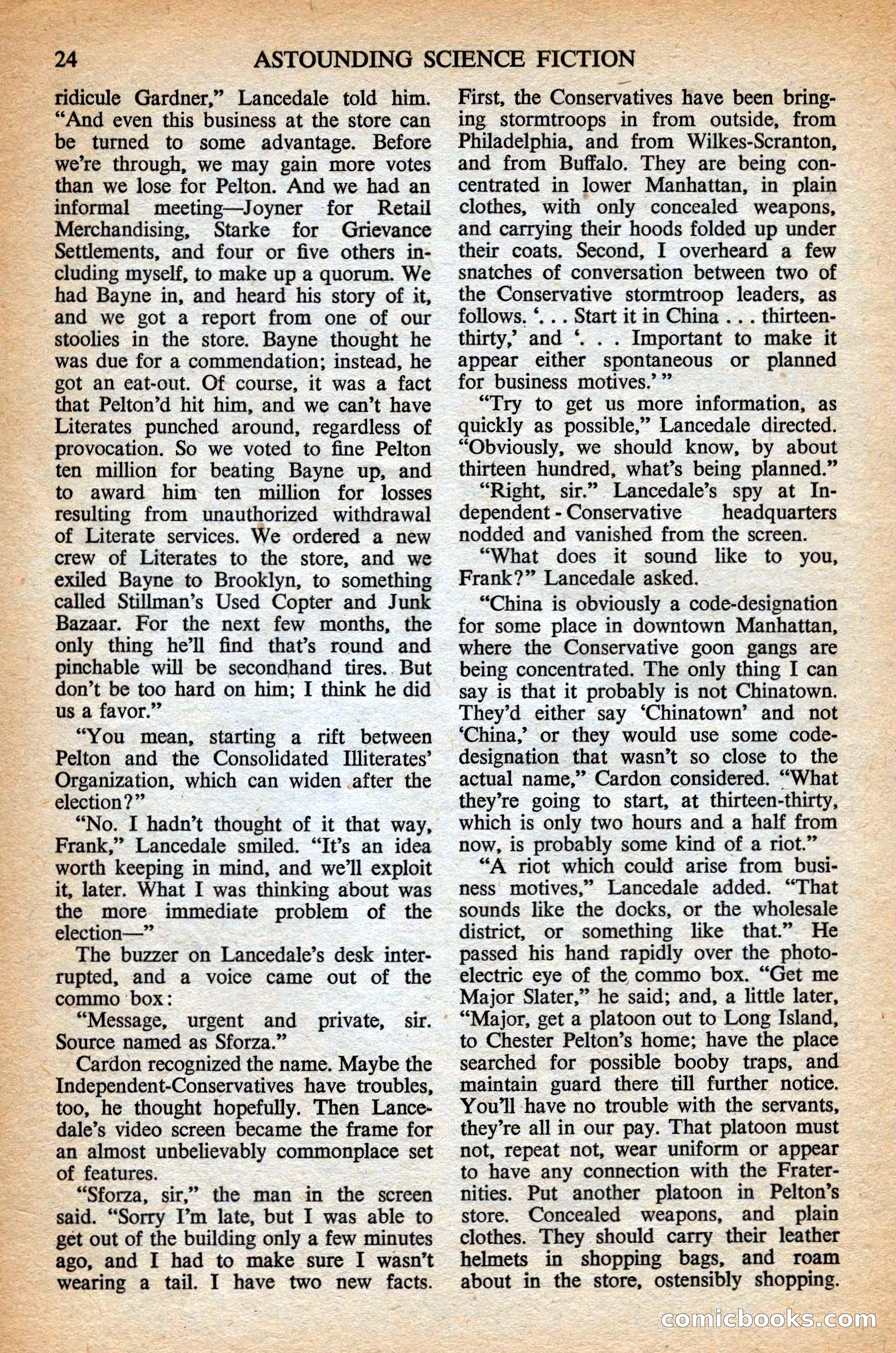 Astounding British Edition, Vol. 9, No. 7 — page 26 of 68