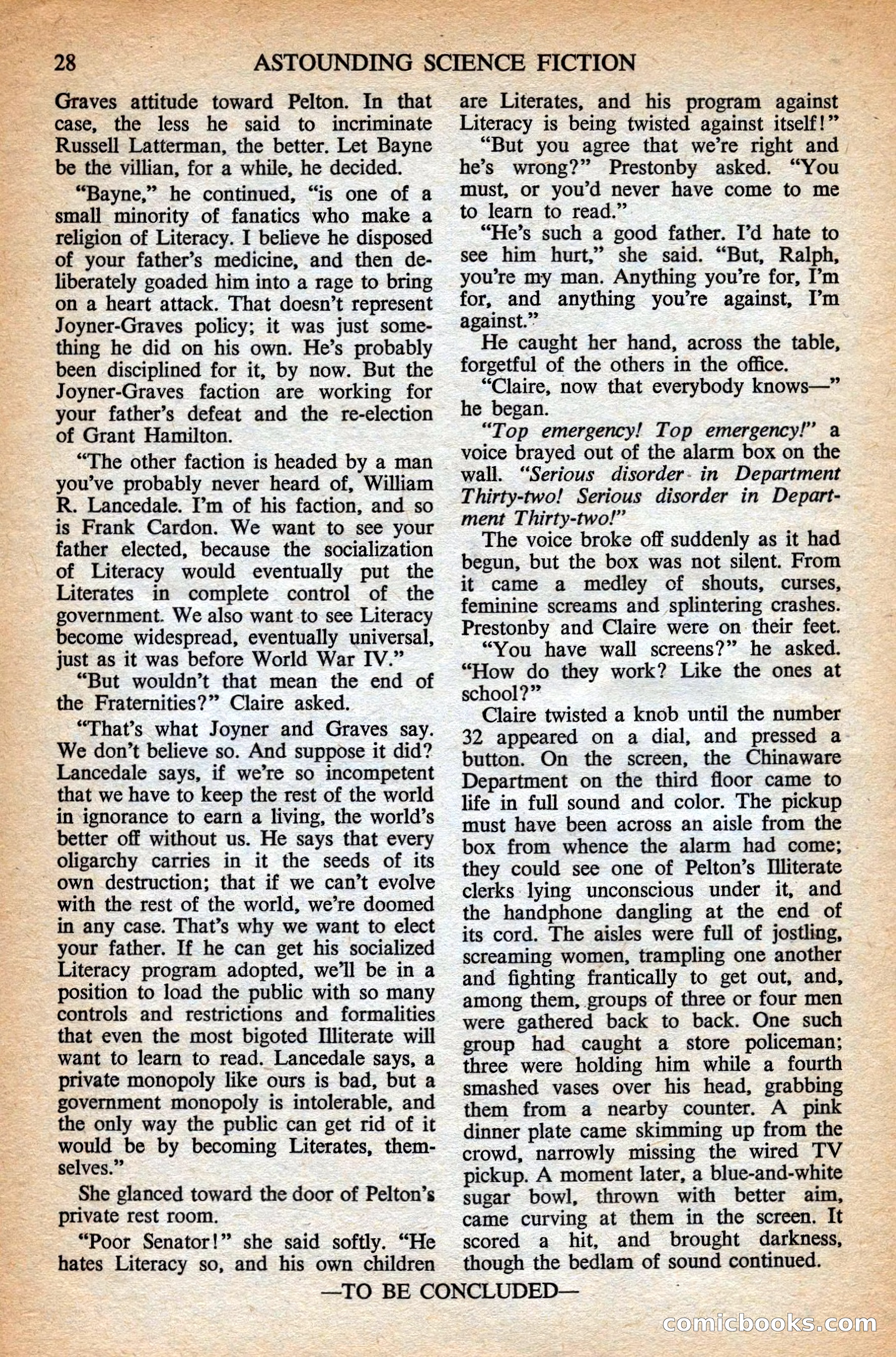 Astounding British Edition, Vol. 9, No. 7 — page 30 of 68