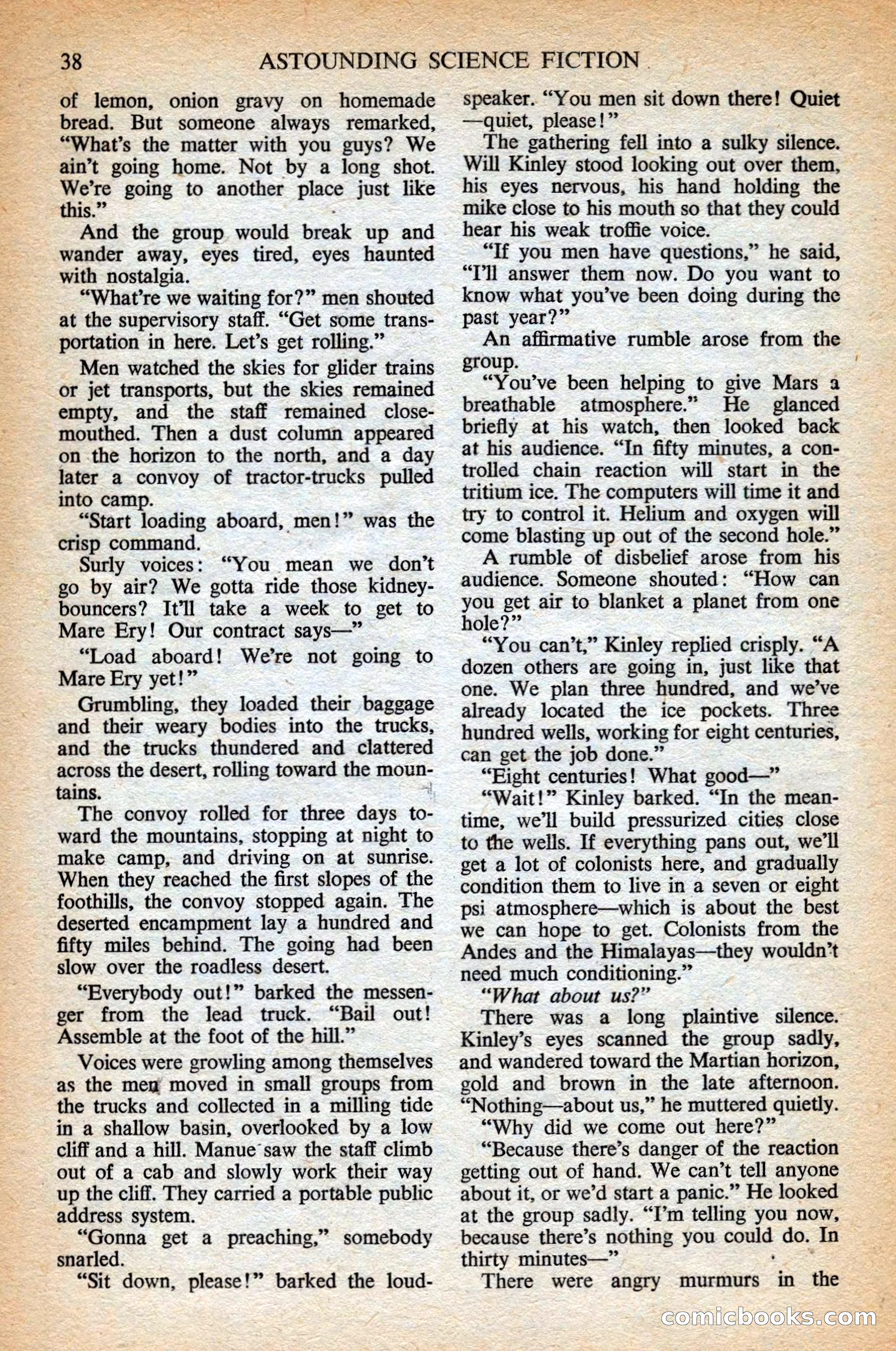 Astounding British Edition, Vol. 9, No. 7 — page 40 of 68