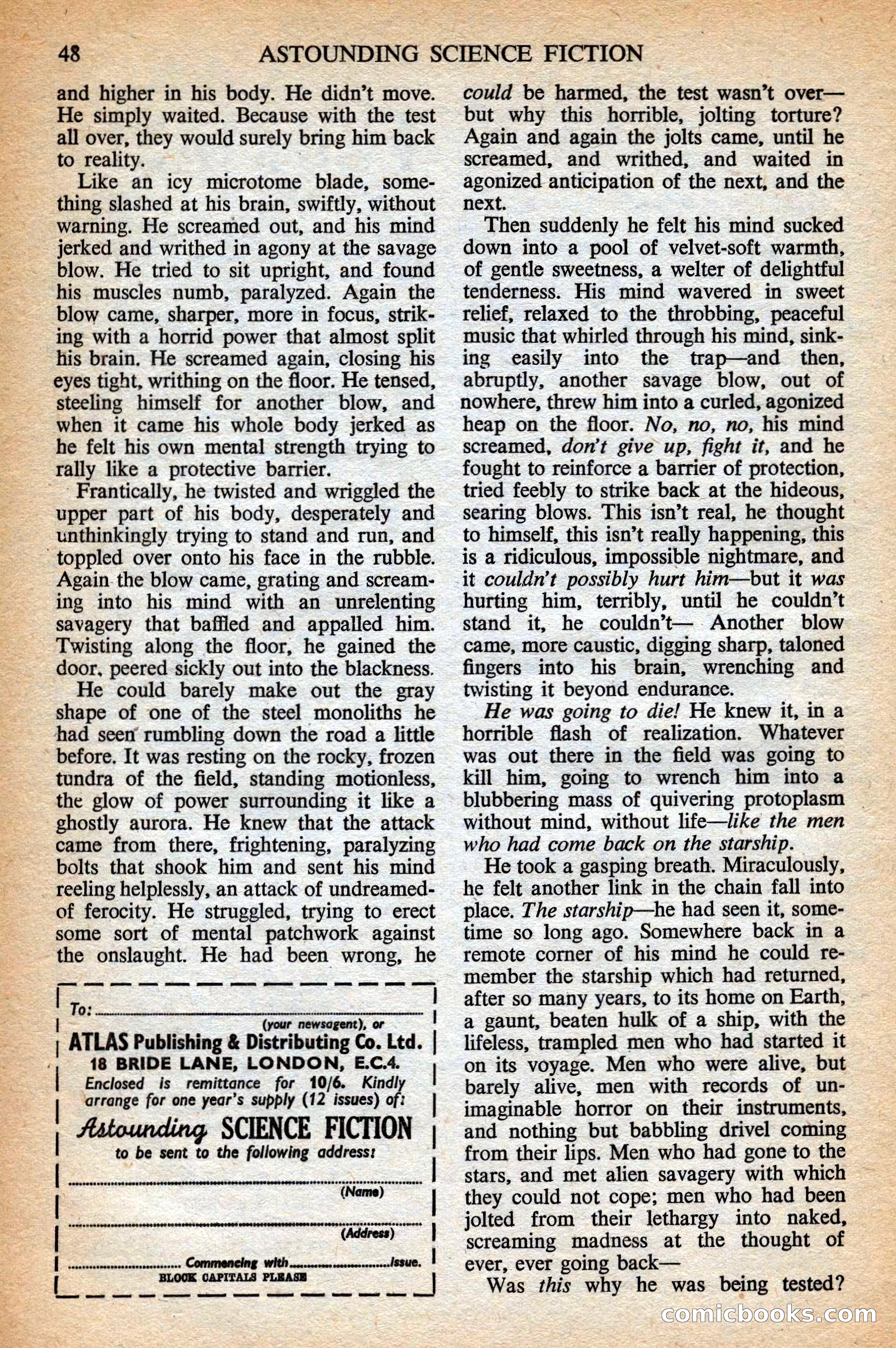 Astounding British Edition, Vol. 9, No. 7 — page 50 of 68