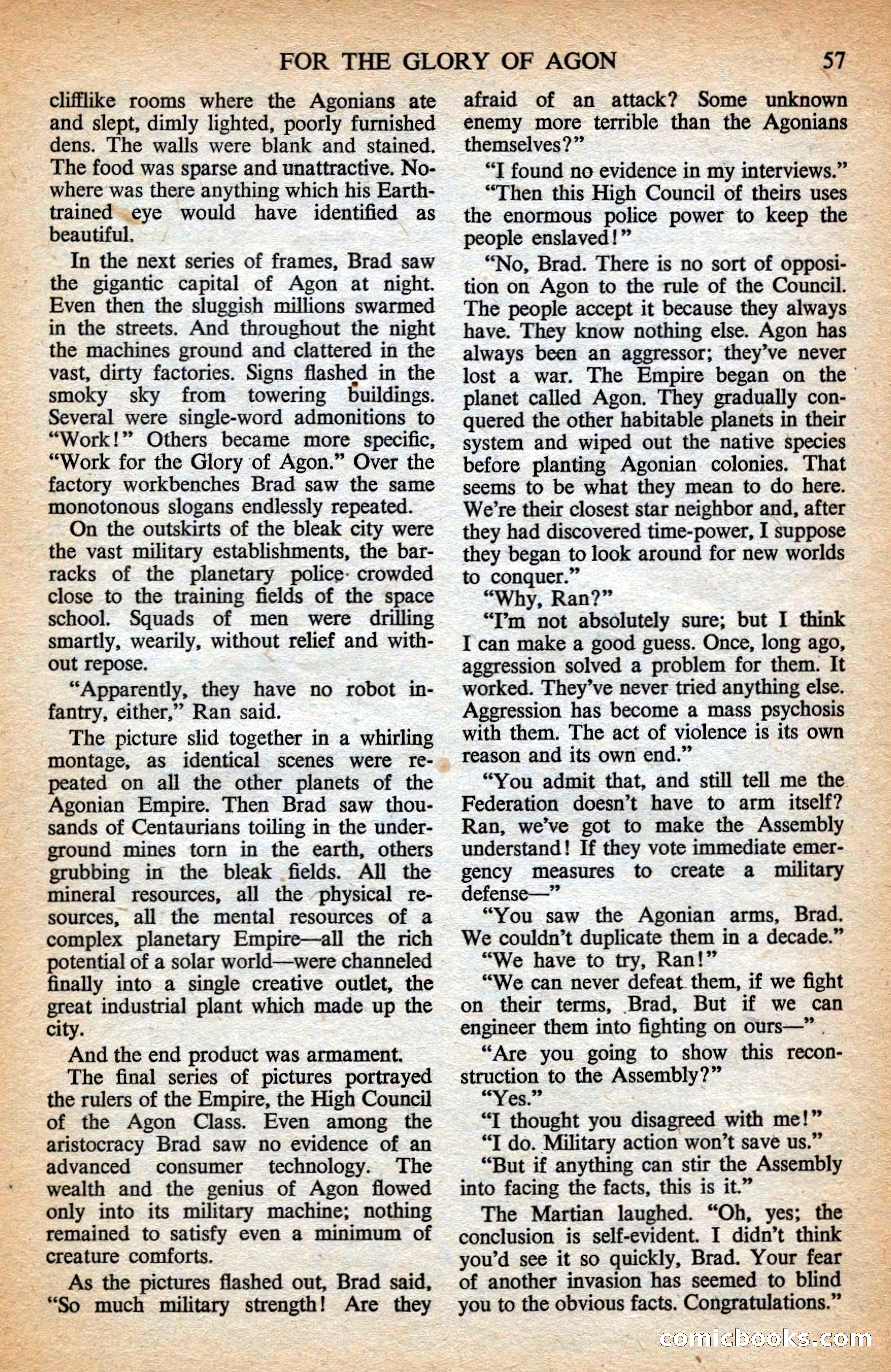 Astounding British Edition, Vol. 9, No. 7 — page 59 of 68
