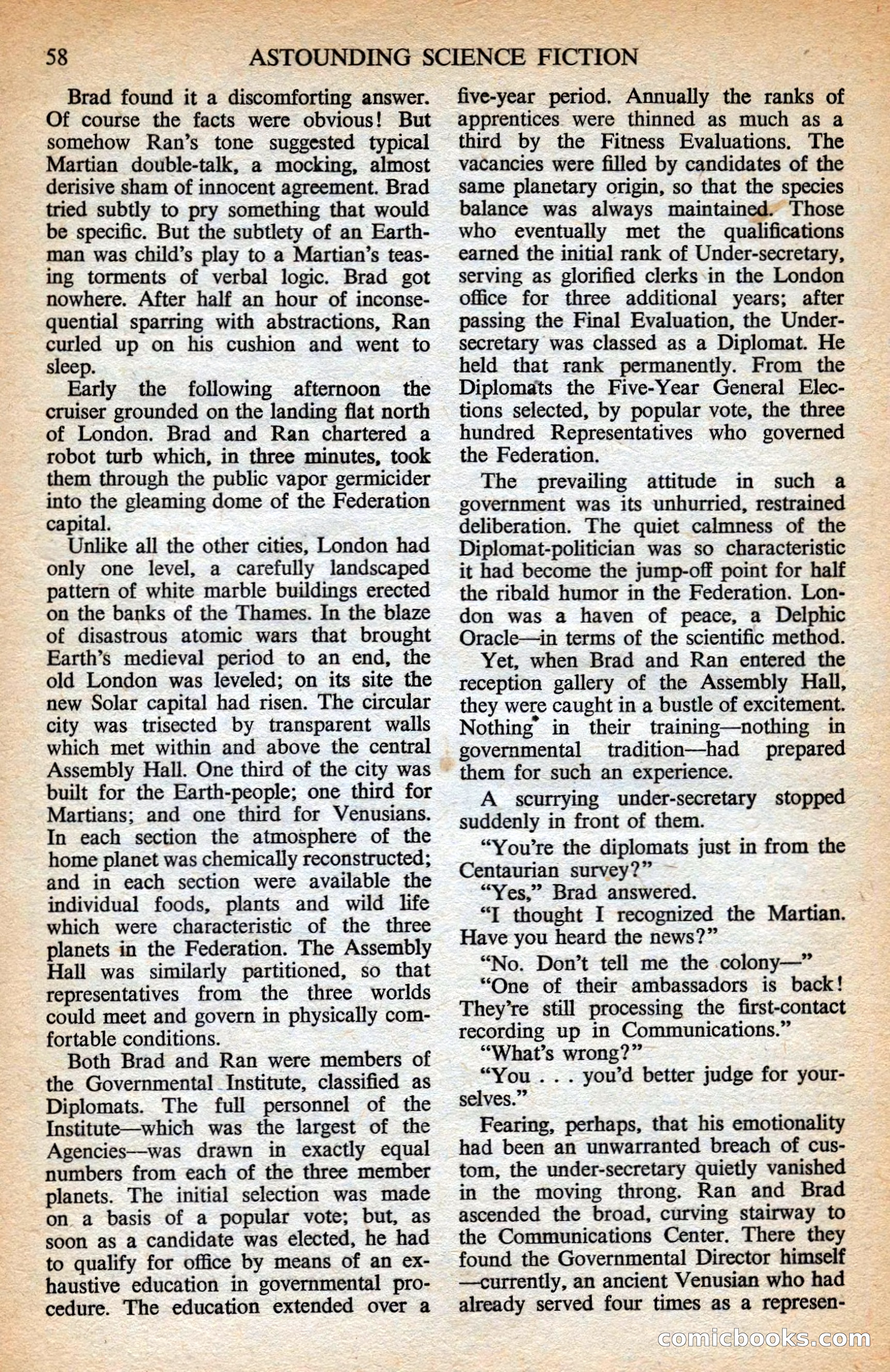 Astounding British Edition, Vol. 9, No. 7 — page 60 of 68