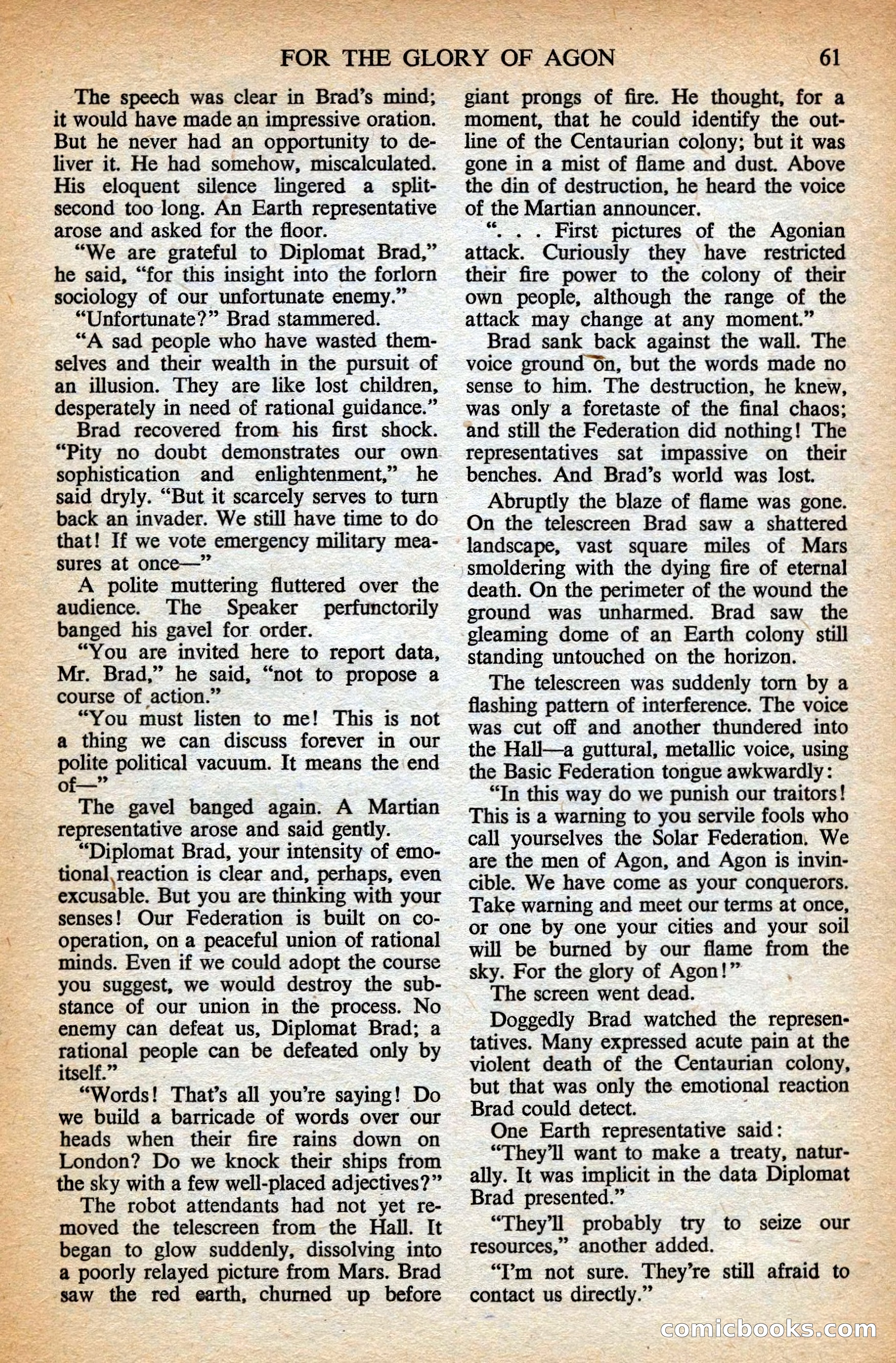 Astounding British Edition, Vol. 9, No. 7 — page 63 of 68