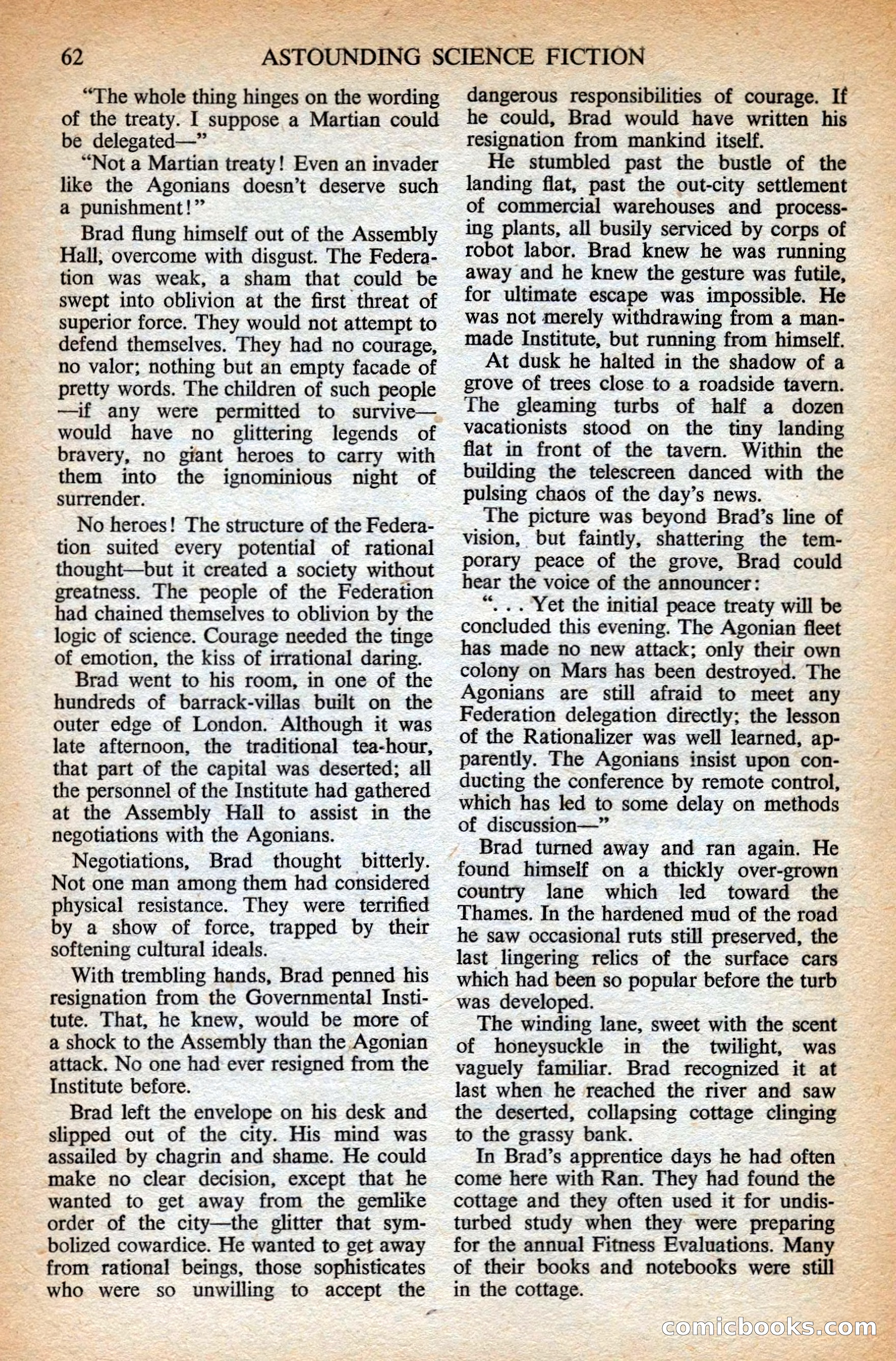 Astounding British Edition, Vol. 9, No. 7 — page 64 of 68