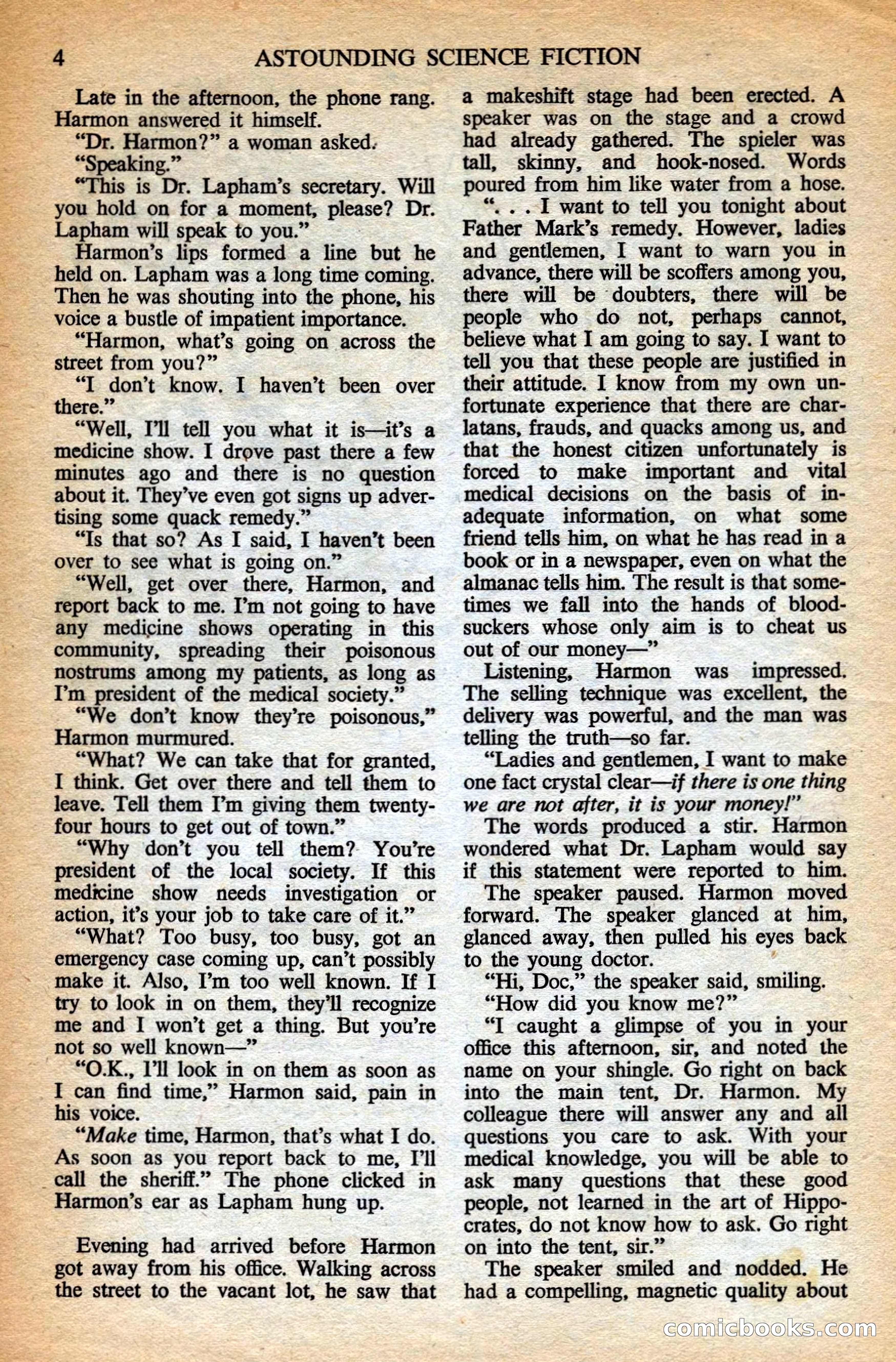 Astounding British Edition, Vol. 9, No. 10 — page 6 of 68