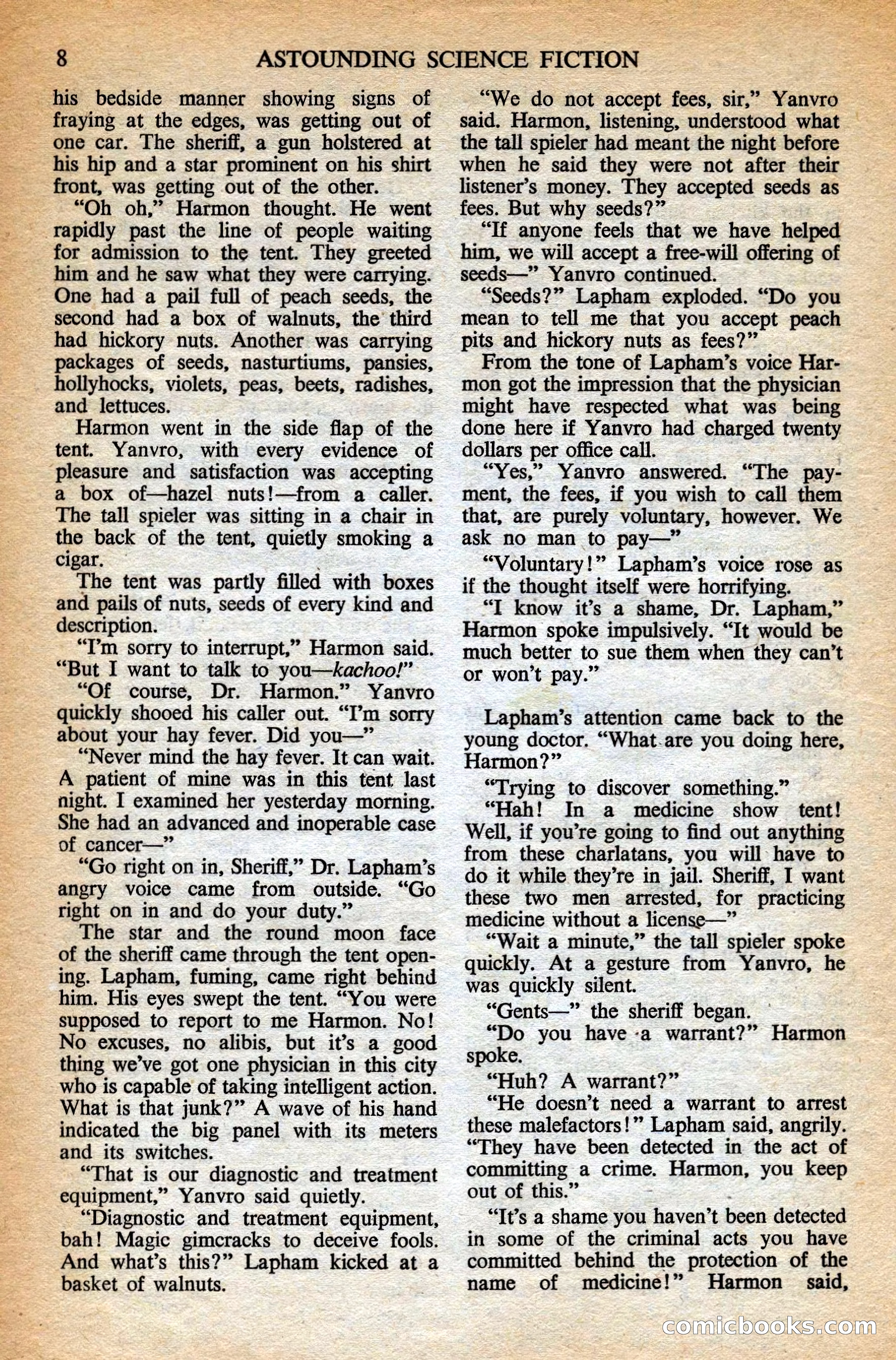 Astounding British Edition, Vol. 9, No. 10 — page 10 of 68